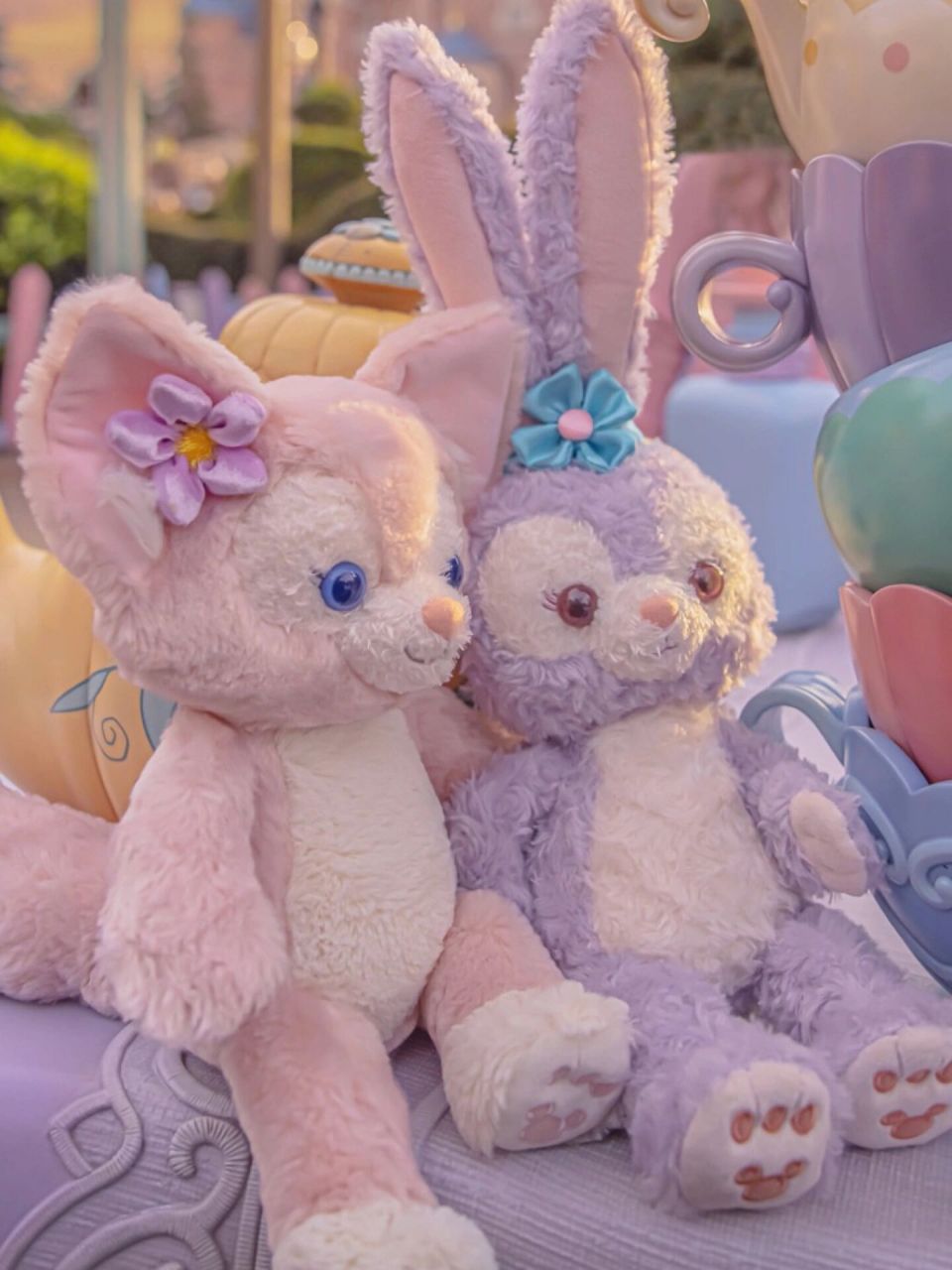 姐妹93微信聊天绝佳背景～好暖9094 玲娜贝儿94and星黛露90