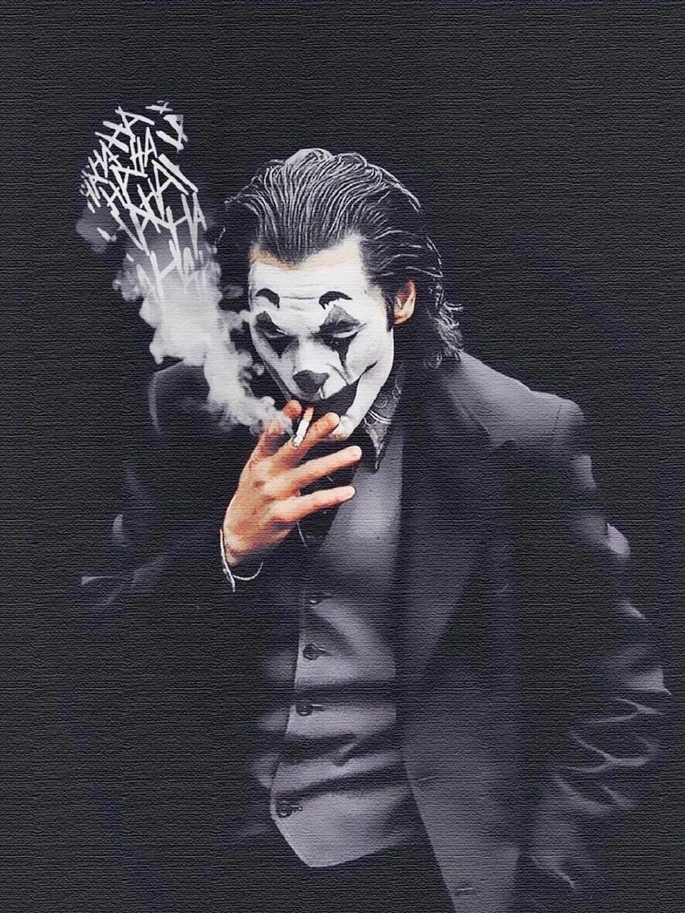 抖音小丑吸烟的图片图片