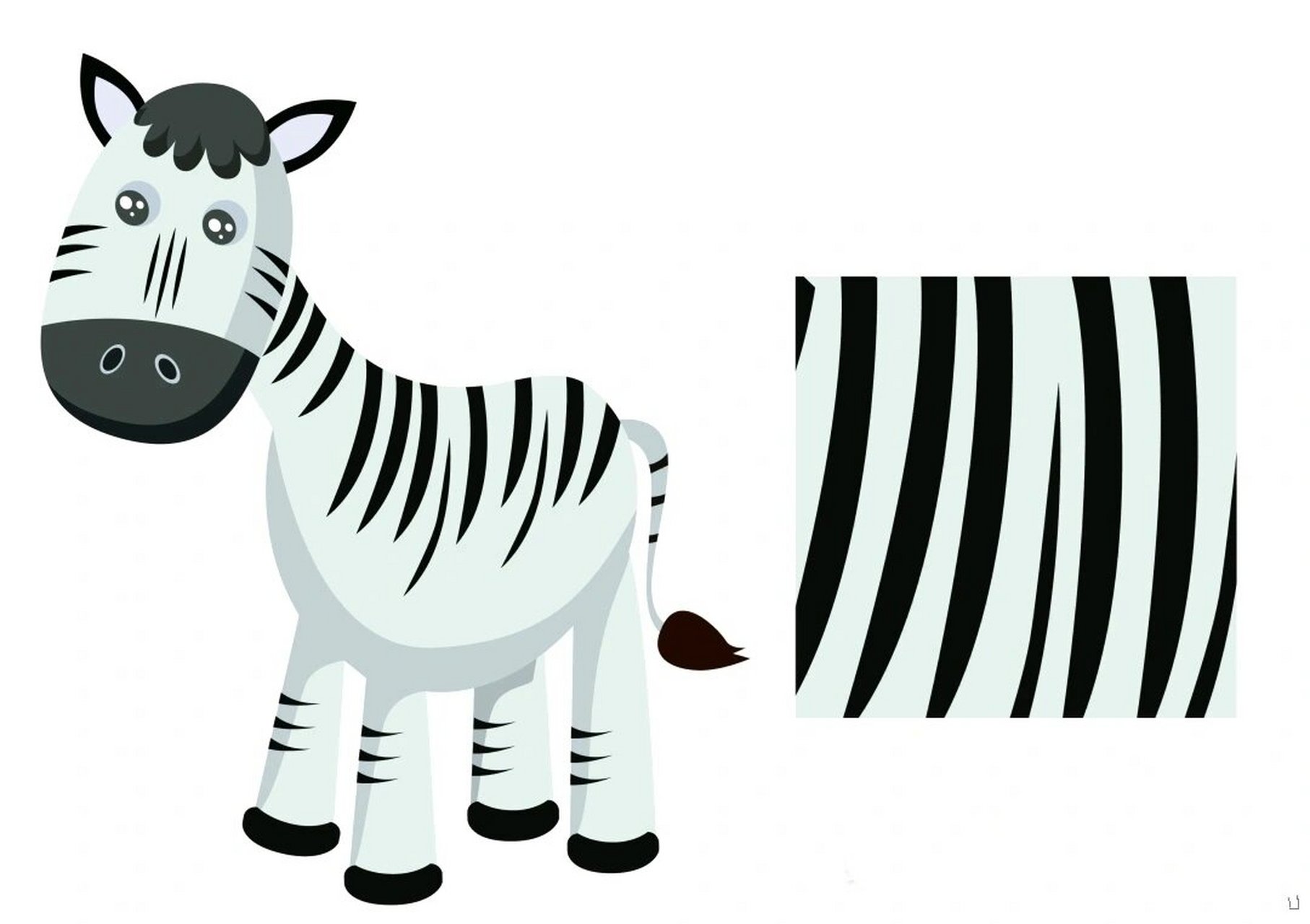 小班科学《动物花花衣》素材