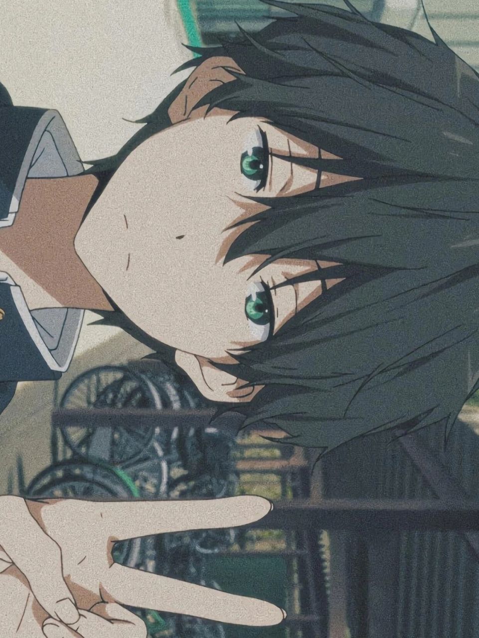 竖屏动漫冰菓壁纸(高清无水印)