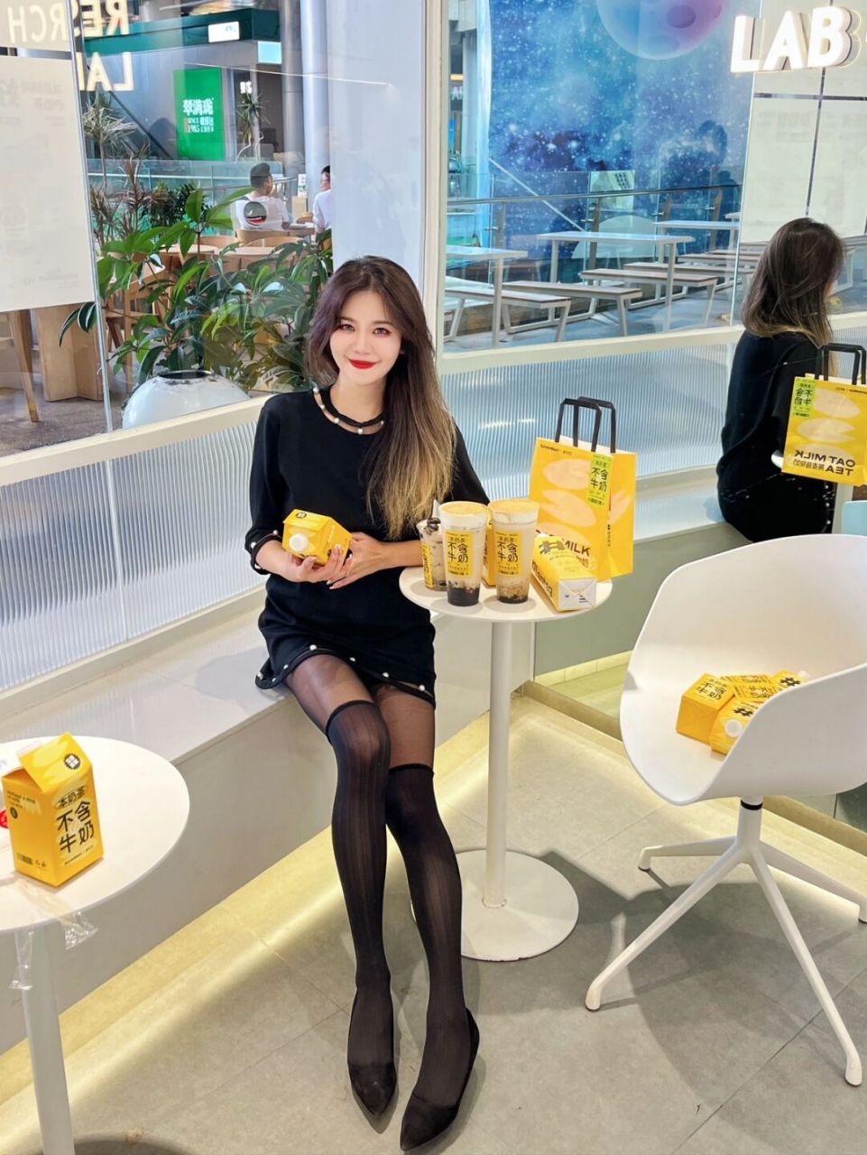 惊6015发现了巨型珍珠92不加牛奶的奶茶 和闺蜜相约去sevenbus