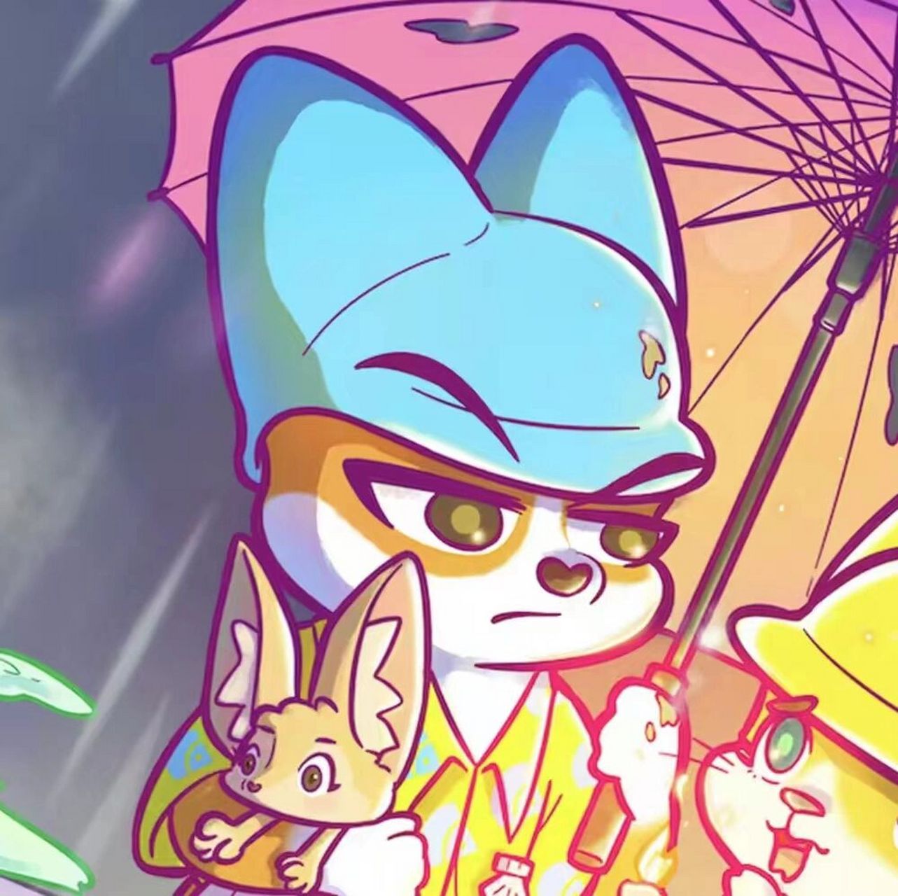 狐甜甜de头像呀 大侦探阿灯出2了,真的好爱狐甜甜.后面两组是cp头呀