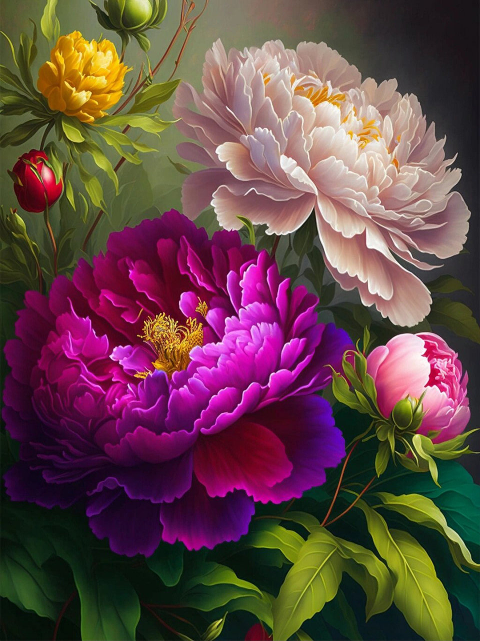 看看这些花开富贵的图片,真是美到让人窒息啊!