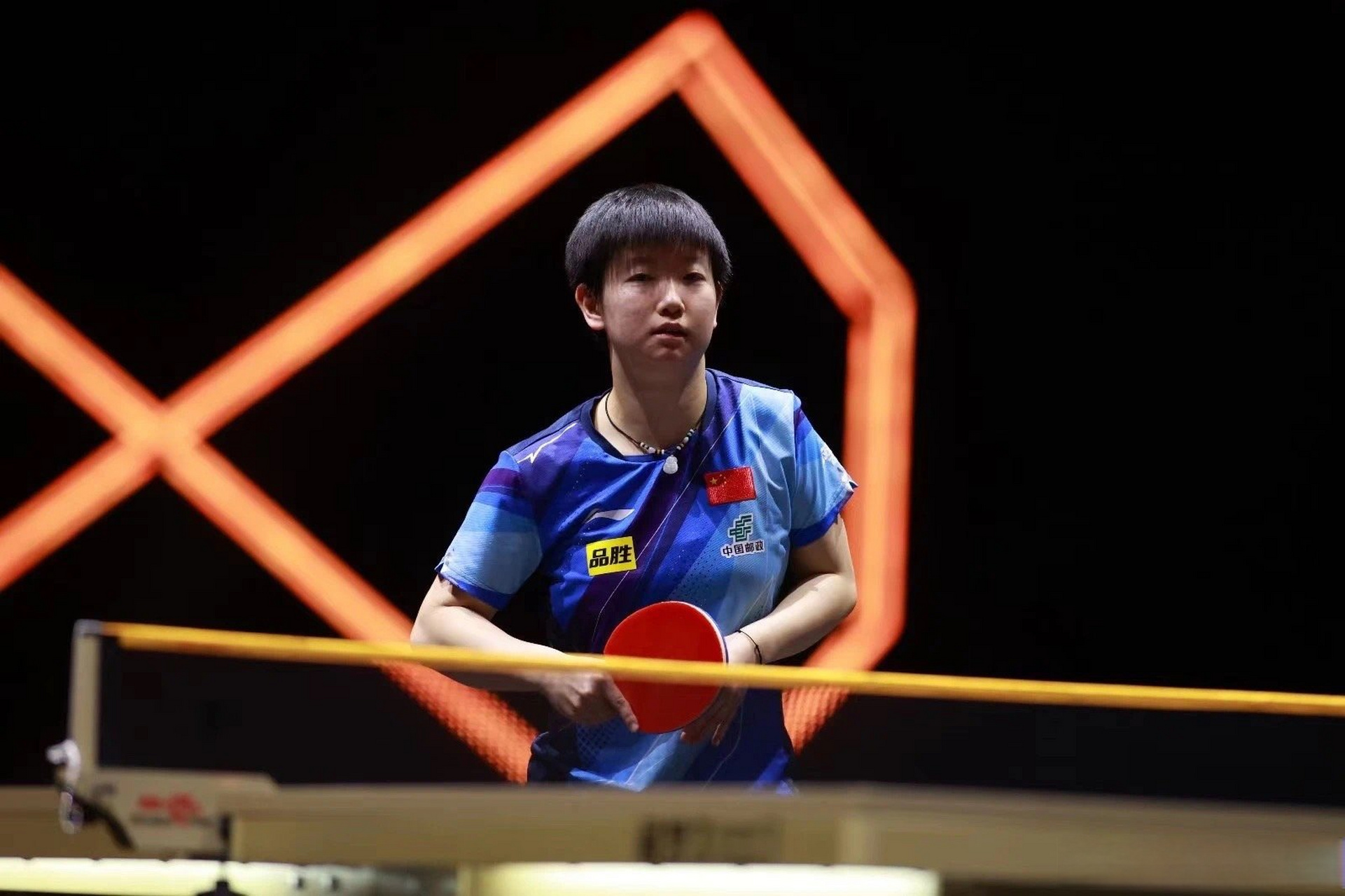 孙颖莎vs陈梦# "双方都打得很不错,第一局很胶着,也很关键,我觉得整