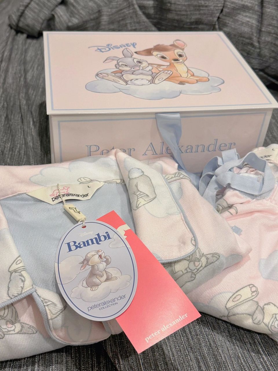 澳大利亚9696peter alexander小鹿斑比睡衣 新出的长袖睡衣套装