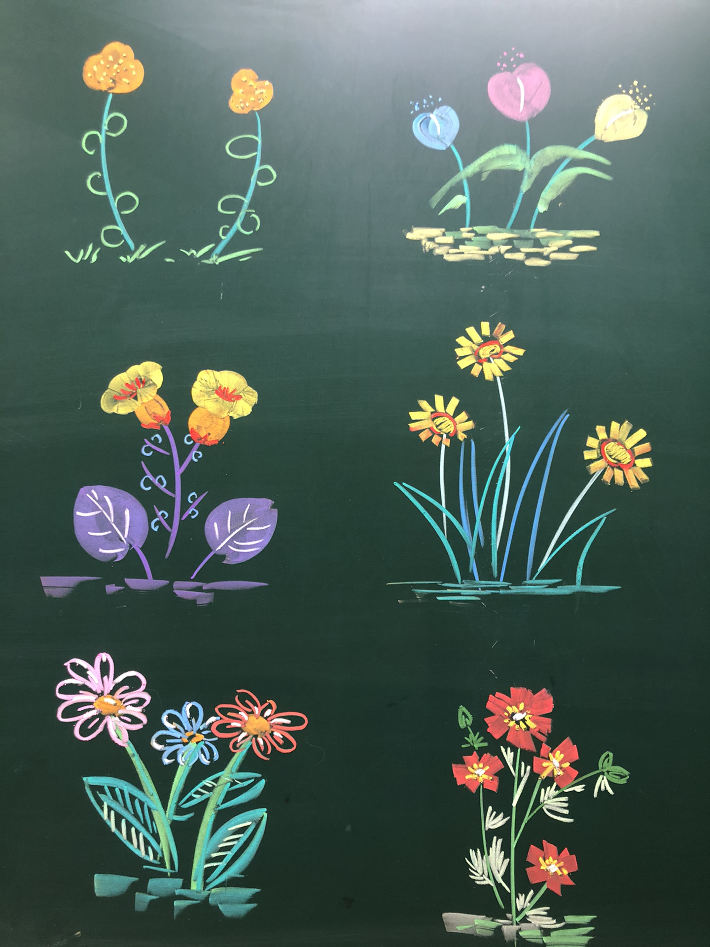 粉笔画图片大全(粉笔画图片大全简笔画初学者)  第2张