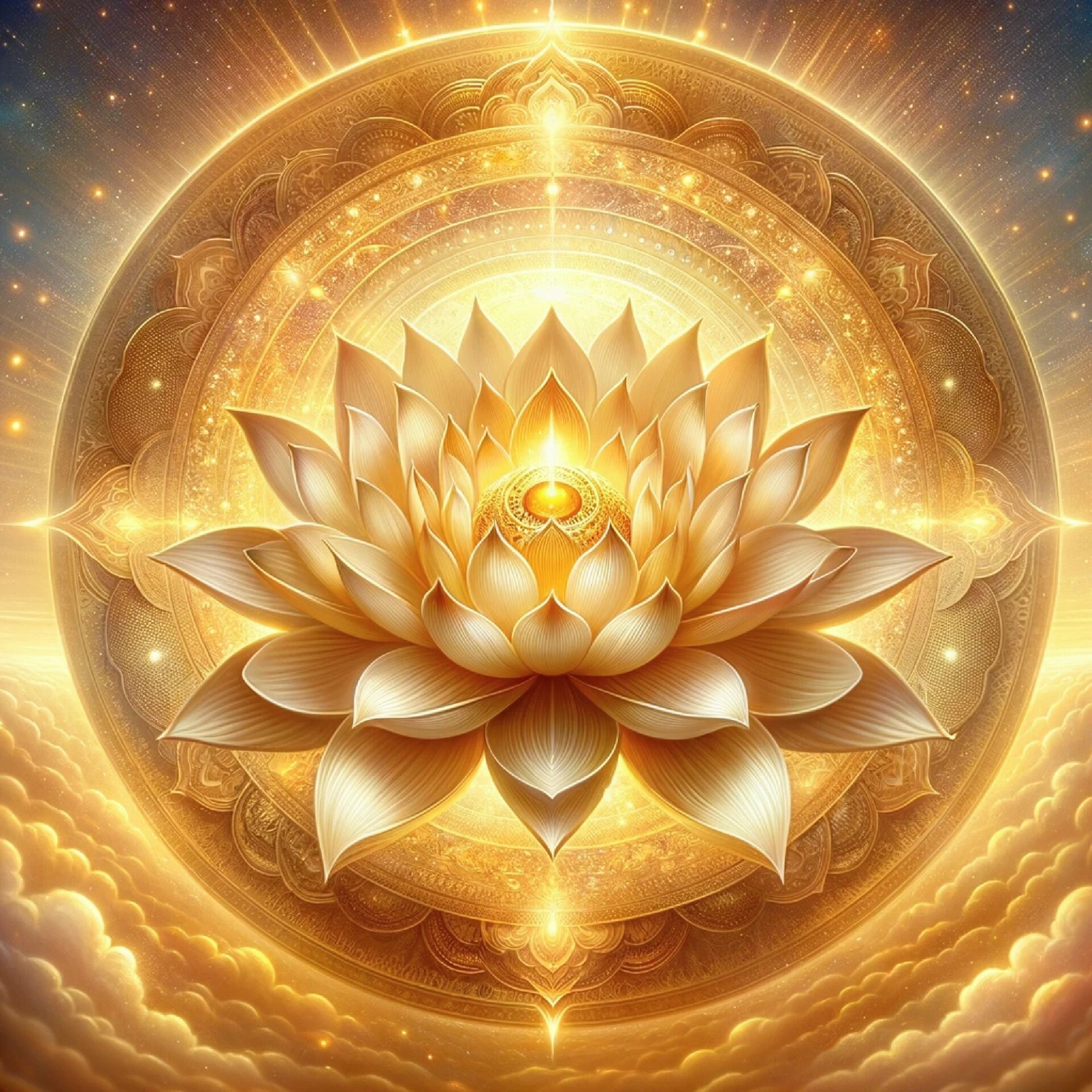 先天至宝—十二品功德金莲