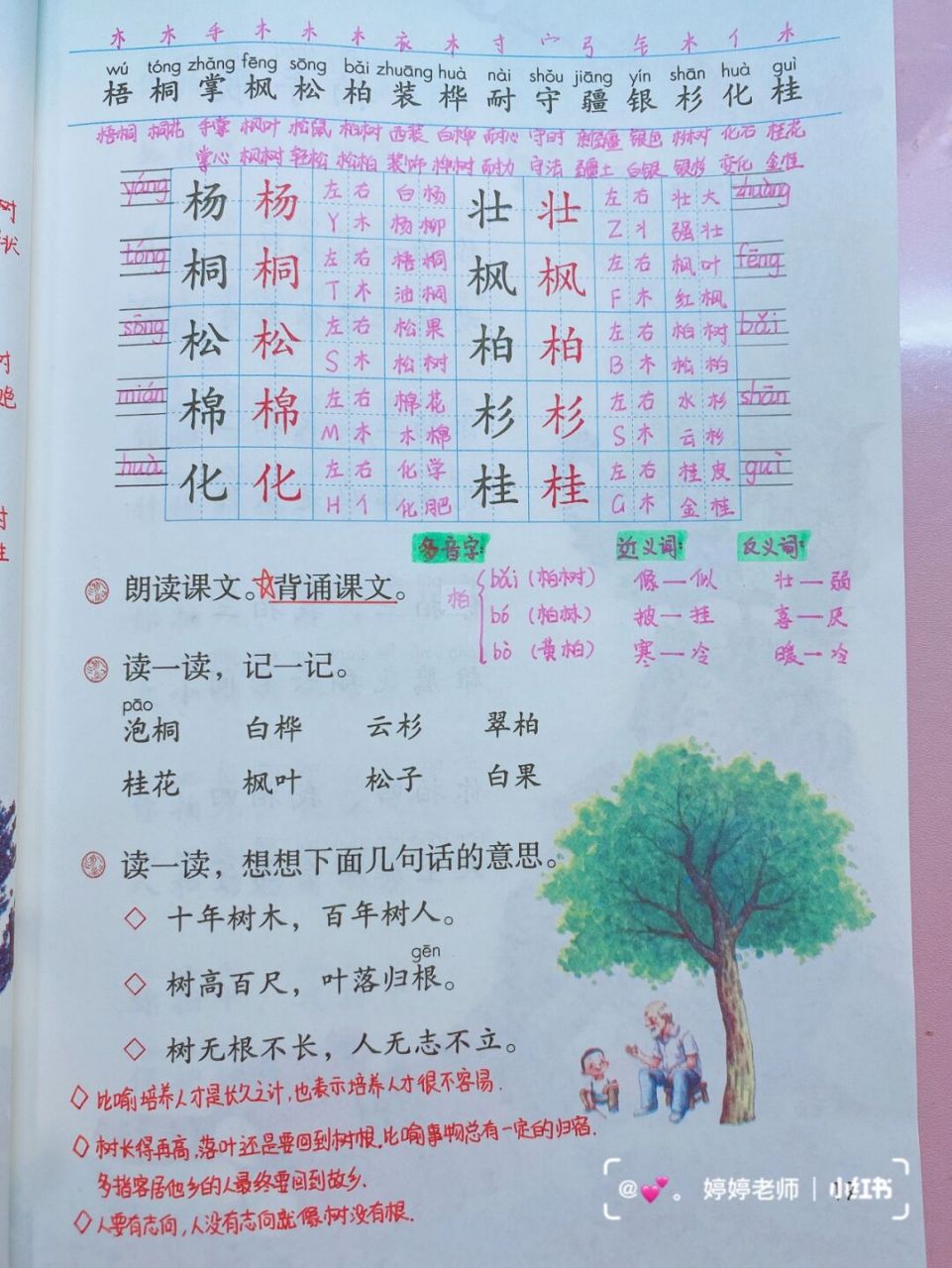 梧字组词图片