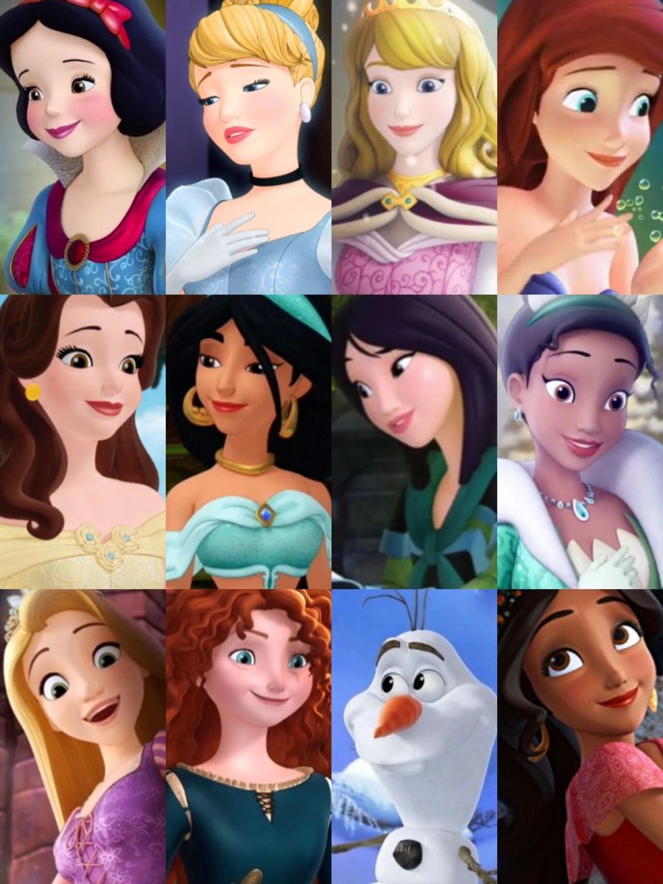 当其他迪士尼角色进入小公主苏菲亚的世界… 依然是类似于破坏王2中冲