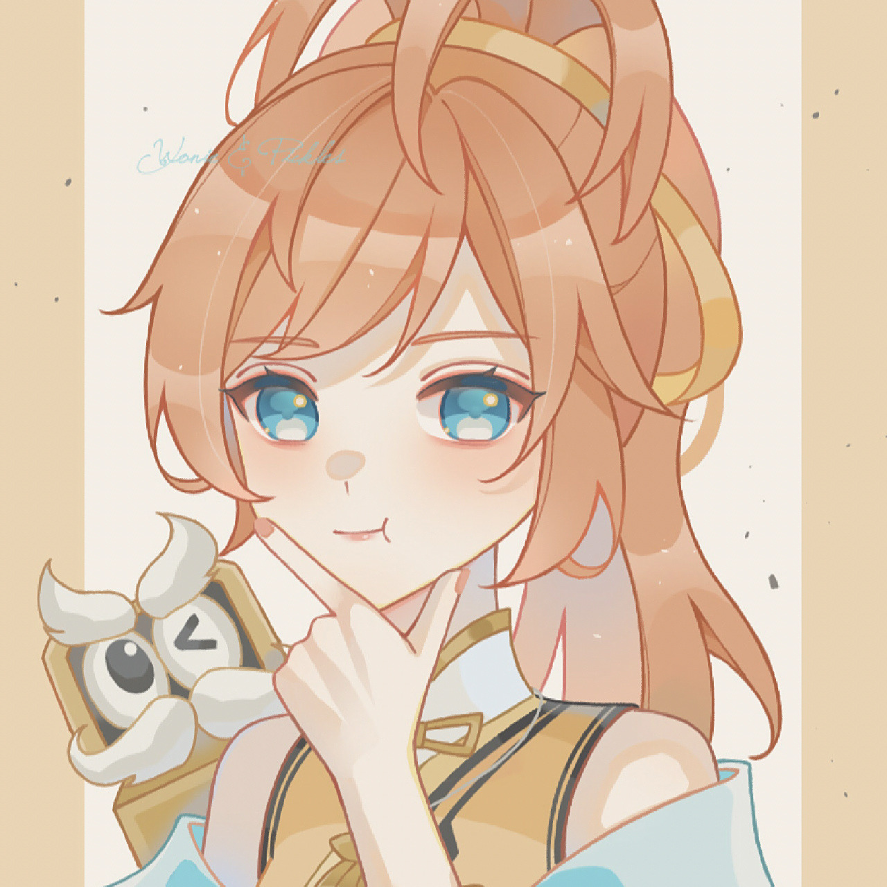 姬小满同人绘画 生于小满,小满即安