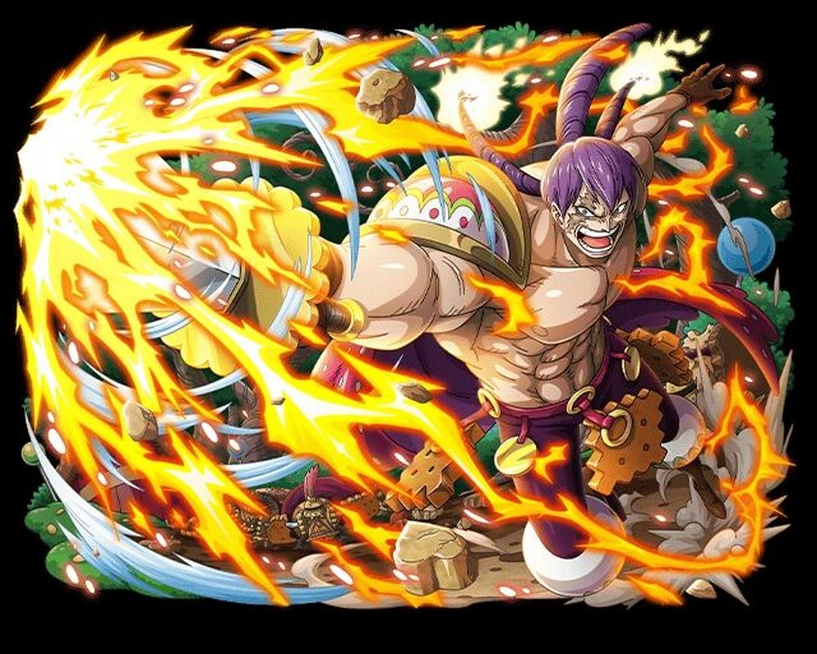 海贼王人物篇62  三将星 夏洛特·克力架 所属组织:夏洛特家族,big