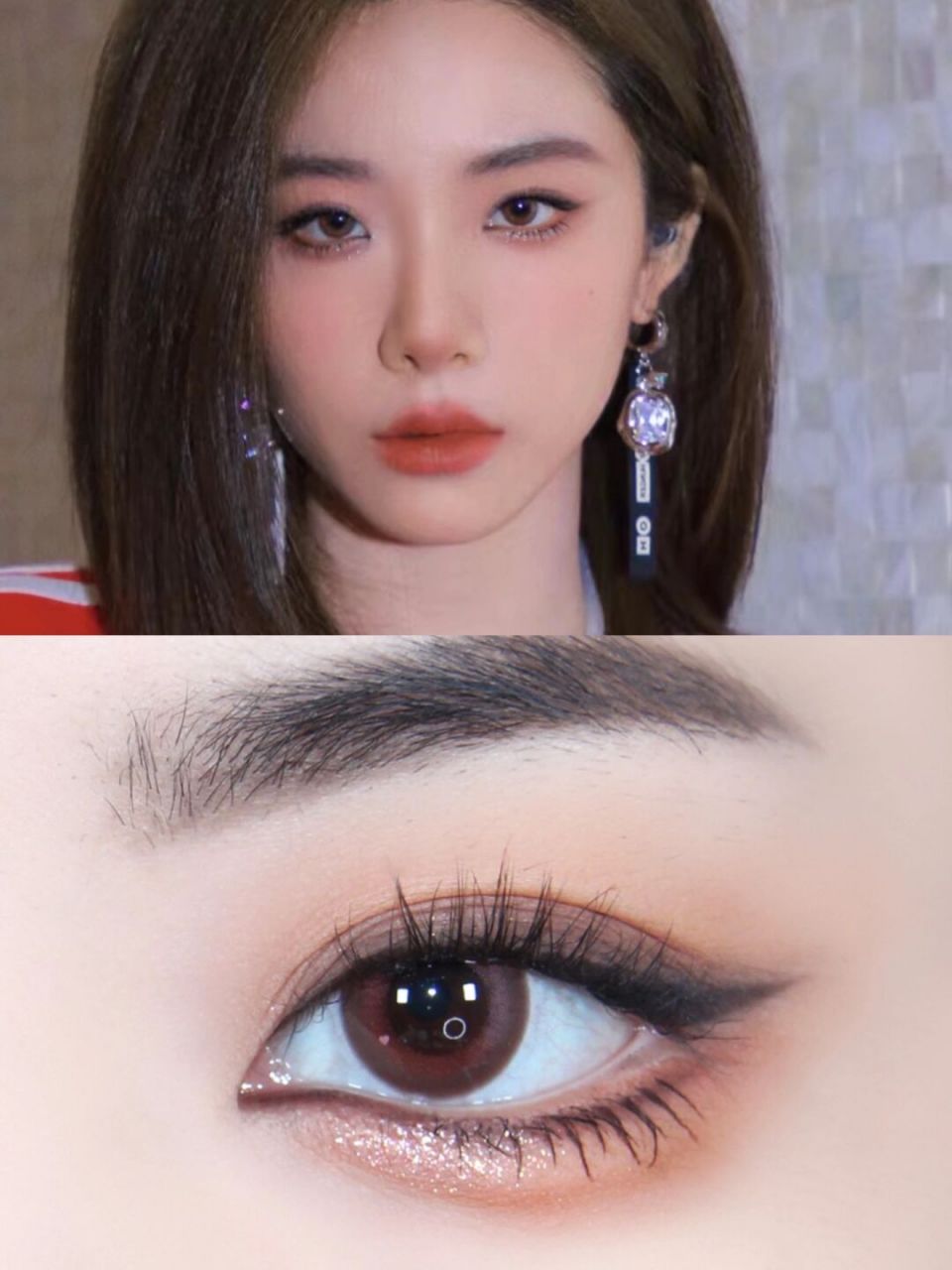 狐狸眼妆适合改变眼型 78一整个圆眼变长眼～ 这个眼妆简单又日常