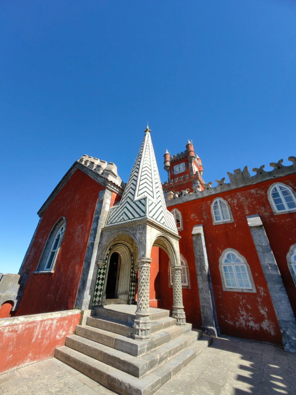 葡萄牙国王的离宫:童话城堡佩纳宫 佩纳宫 palácio nacional da pena