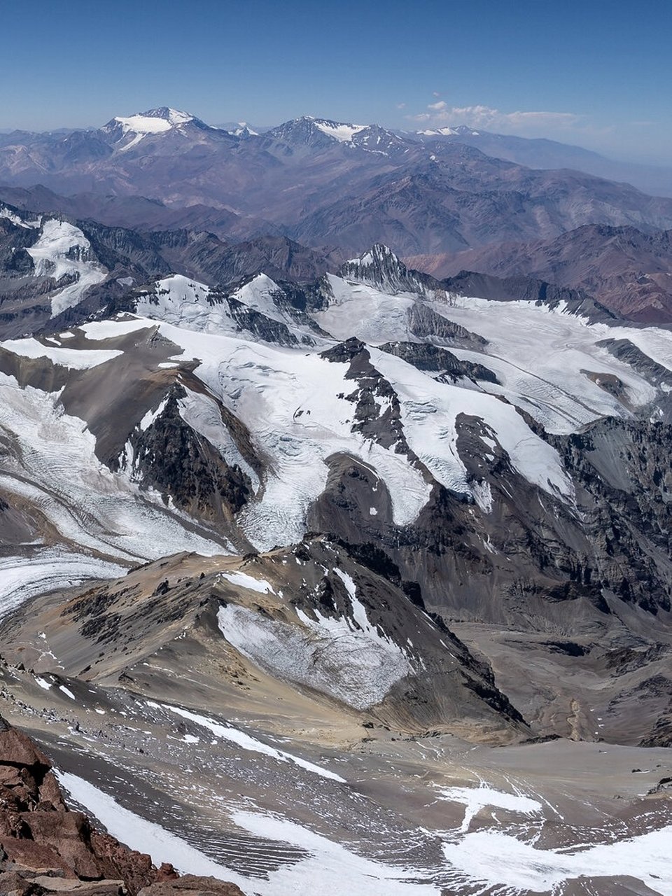 全球登山|南美最高峰阿空加瓜峰(6962m) 南美洲最高峰阿空加瓜峰,海拔