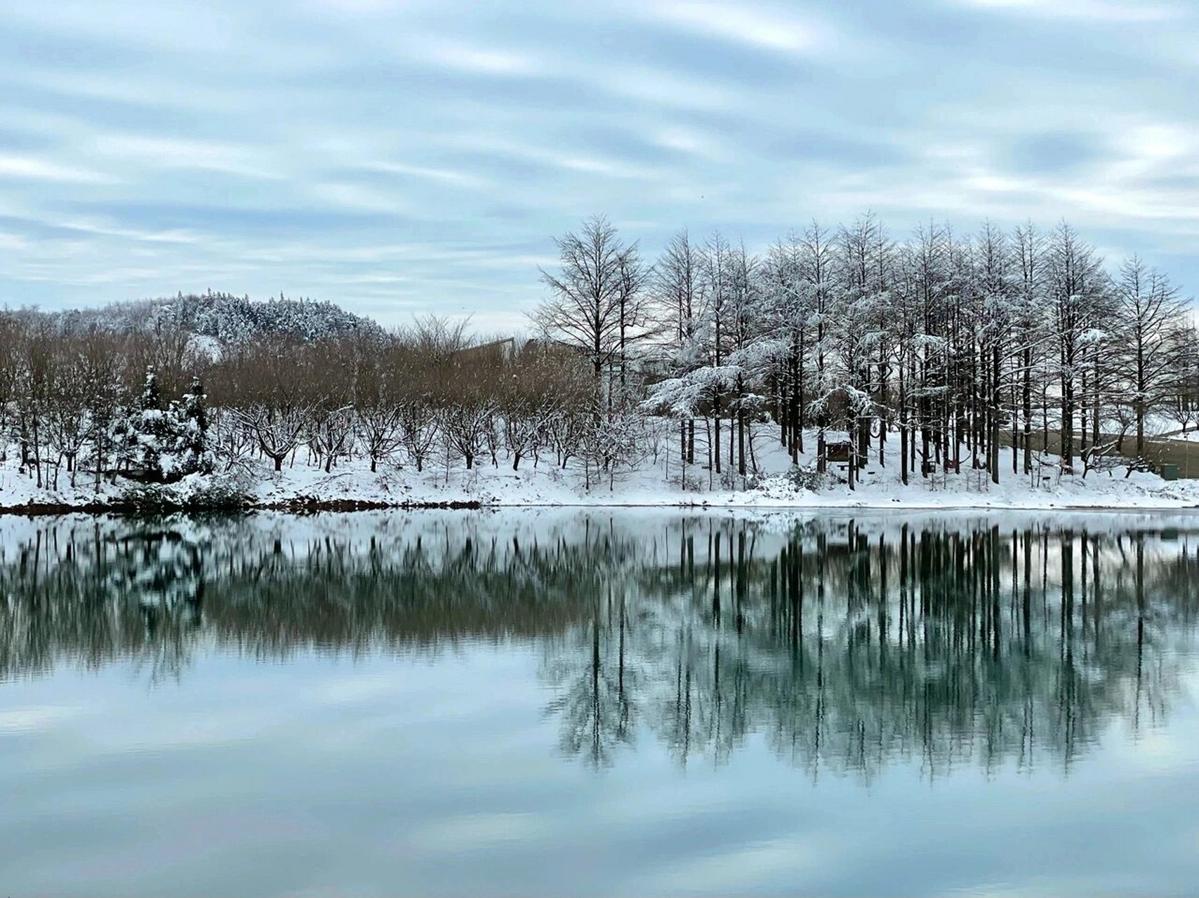 余姚四明山看雪图片