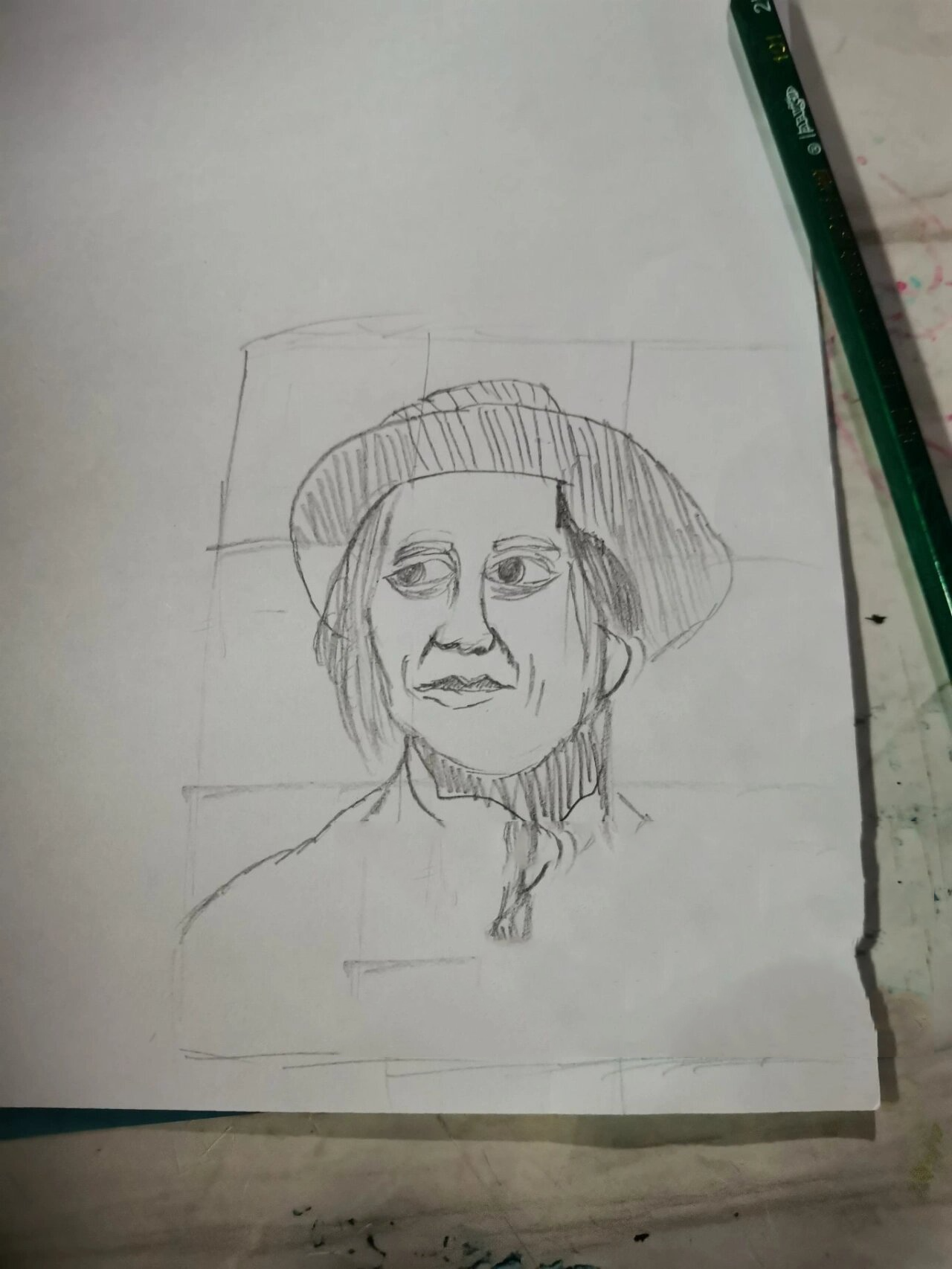 本想画一个法布尔,却画成了表情包(图二)