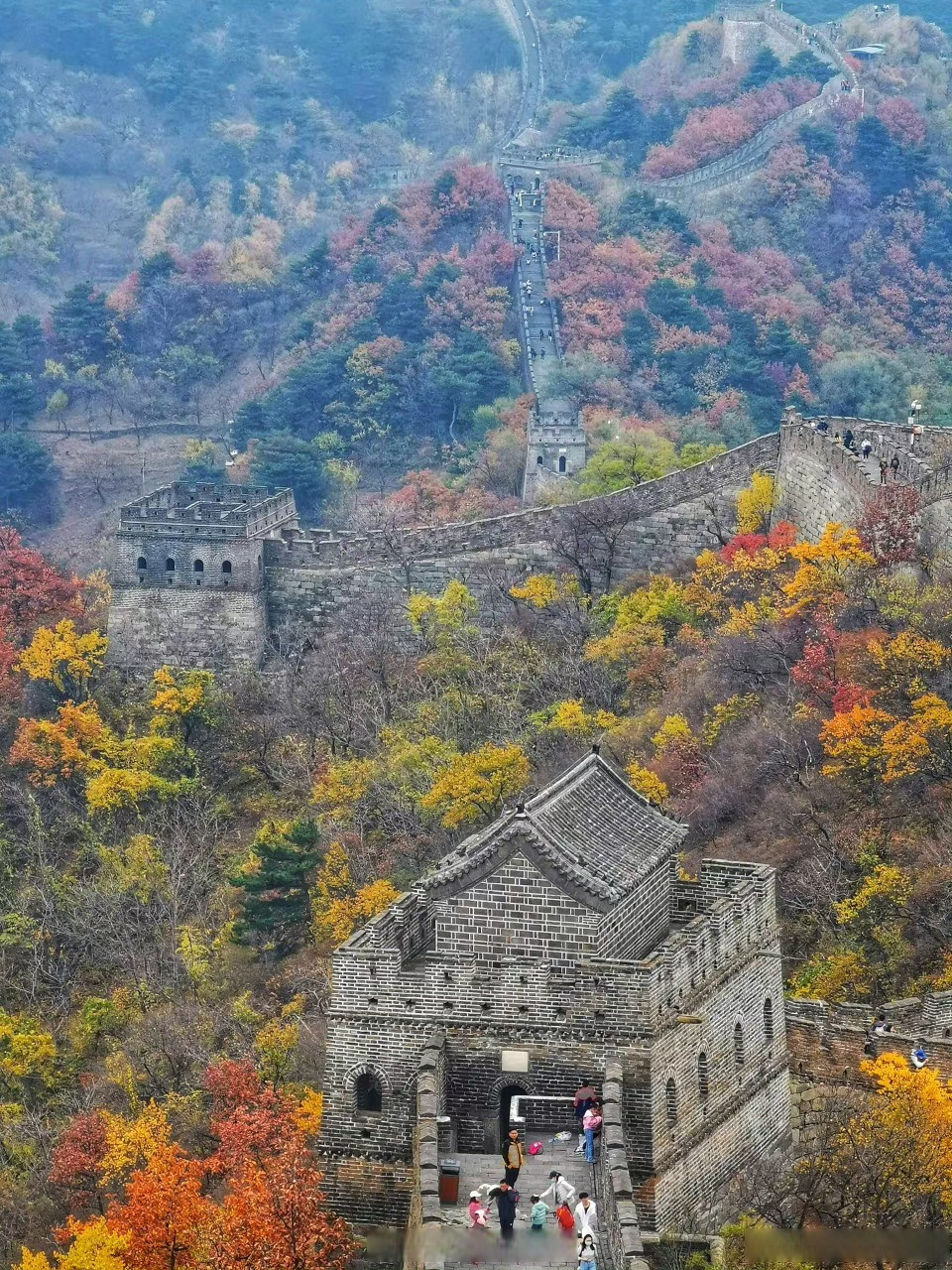 慕田峪长城正关台图片