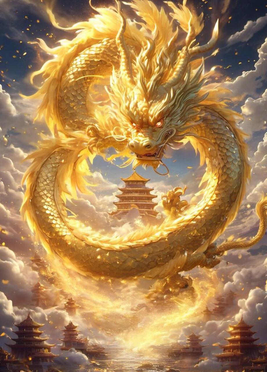 99 超喜欢这组金龙的质感,另外在一些细节上希望后面能有所提升.