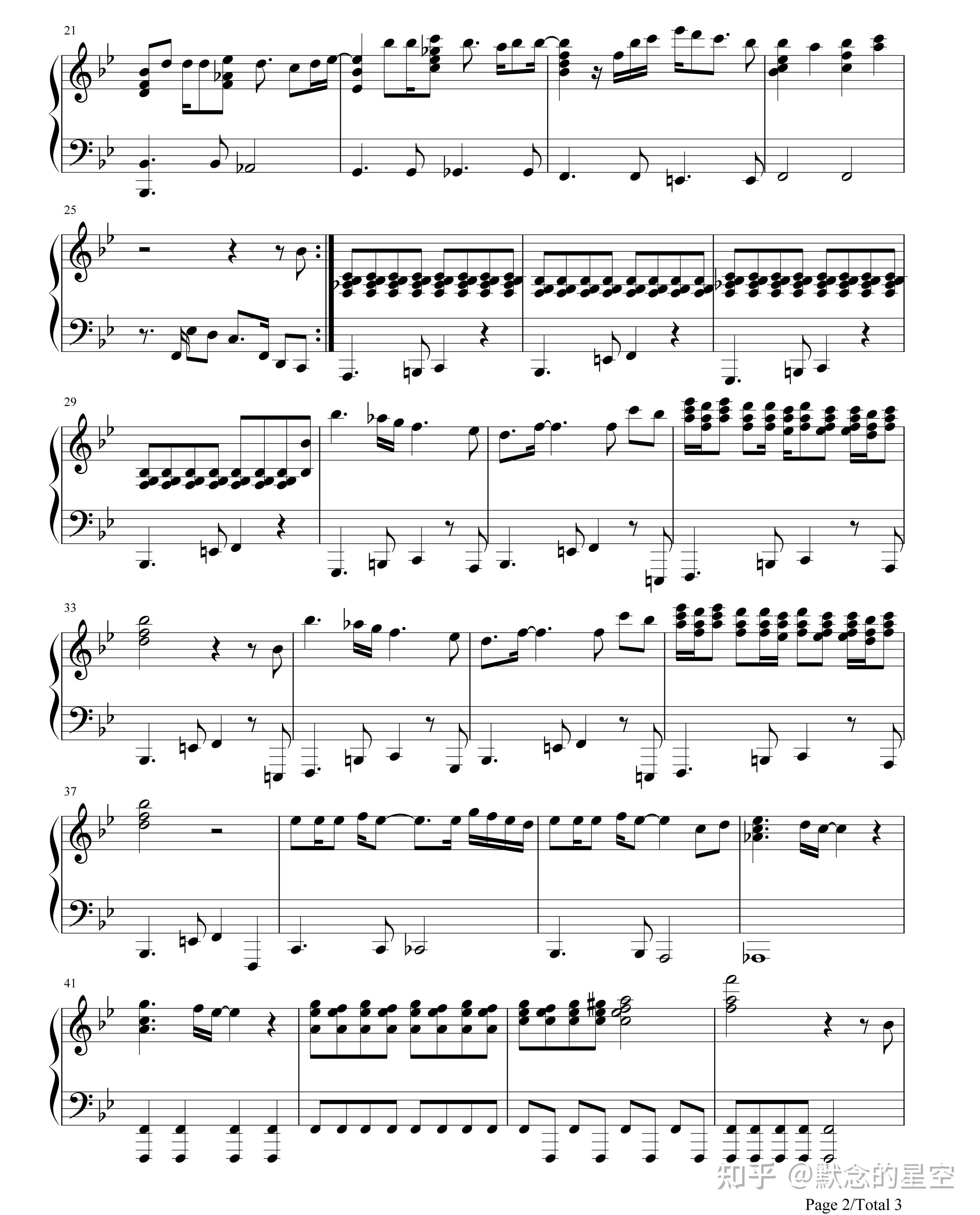 钢琴谱双手简谱双版本arianne来吧甜蜜的死亡新世纪福音战士剧场版