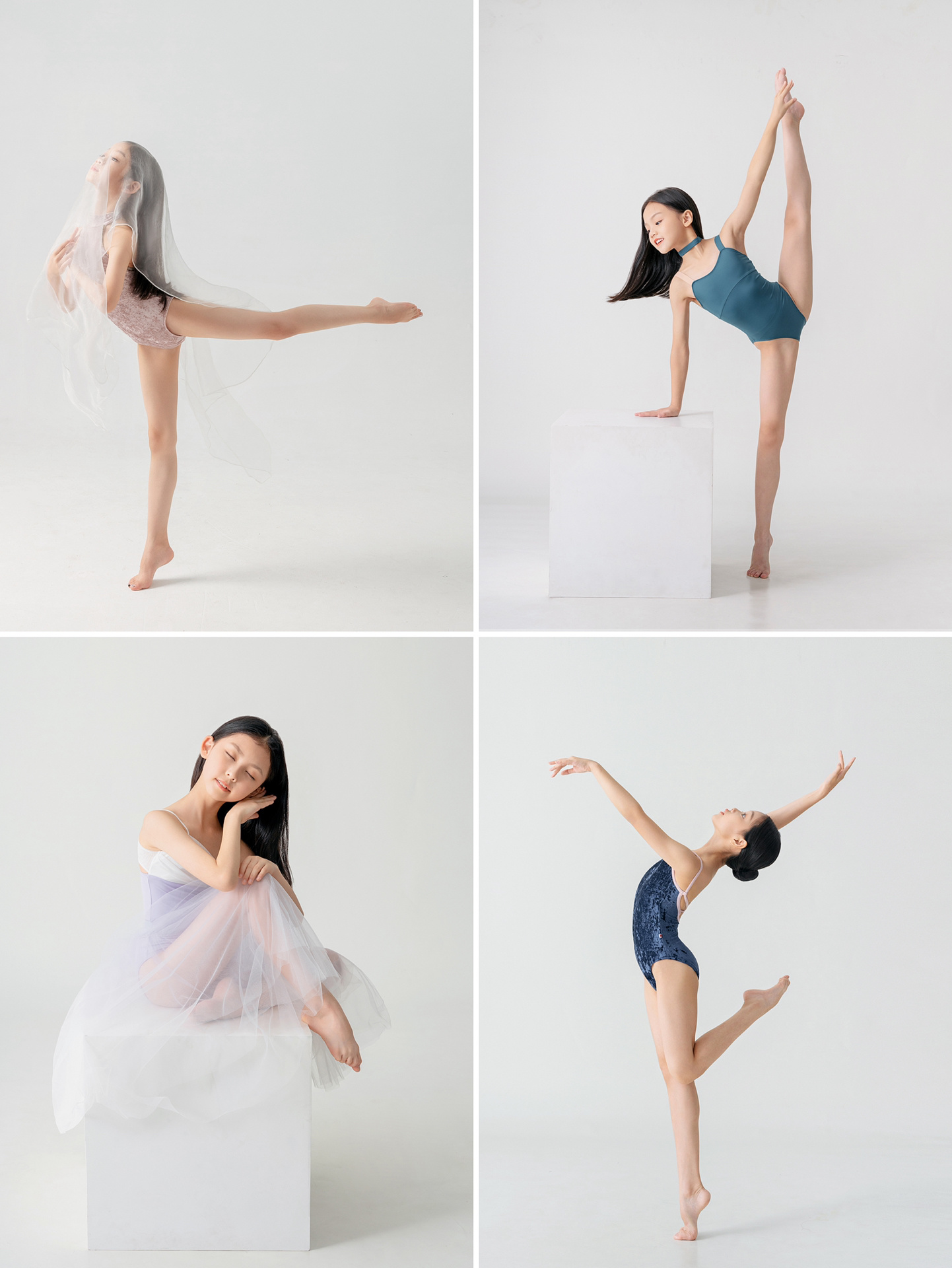 少儿舞蹈写真-唯美舞姿,收藏这一篇就够了 跳芭蕾舞的小女孩们,在给