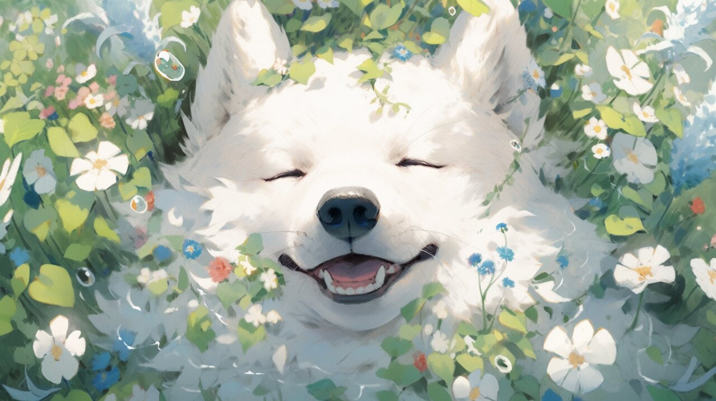 微笑天使萨摩耶:天堂中的宠物之灵 96 忠诚伴侣,萨摩耶是灵魂的伙伴