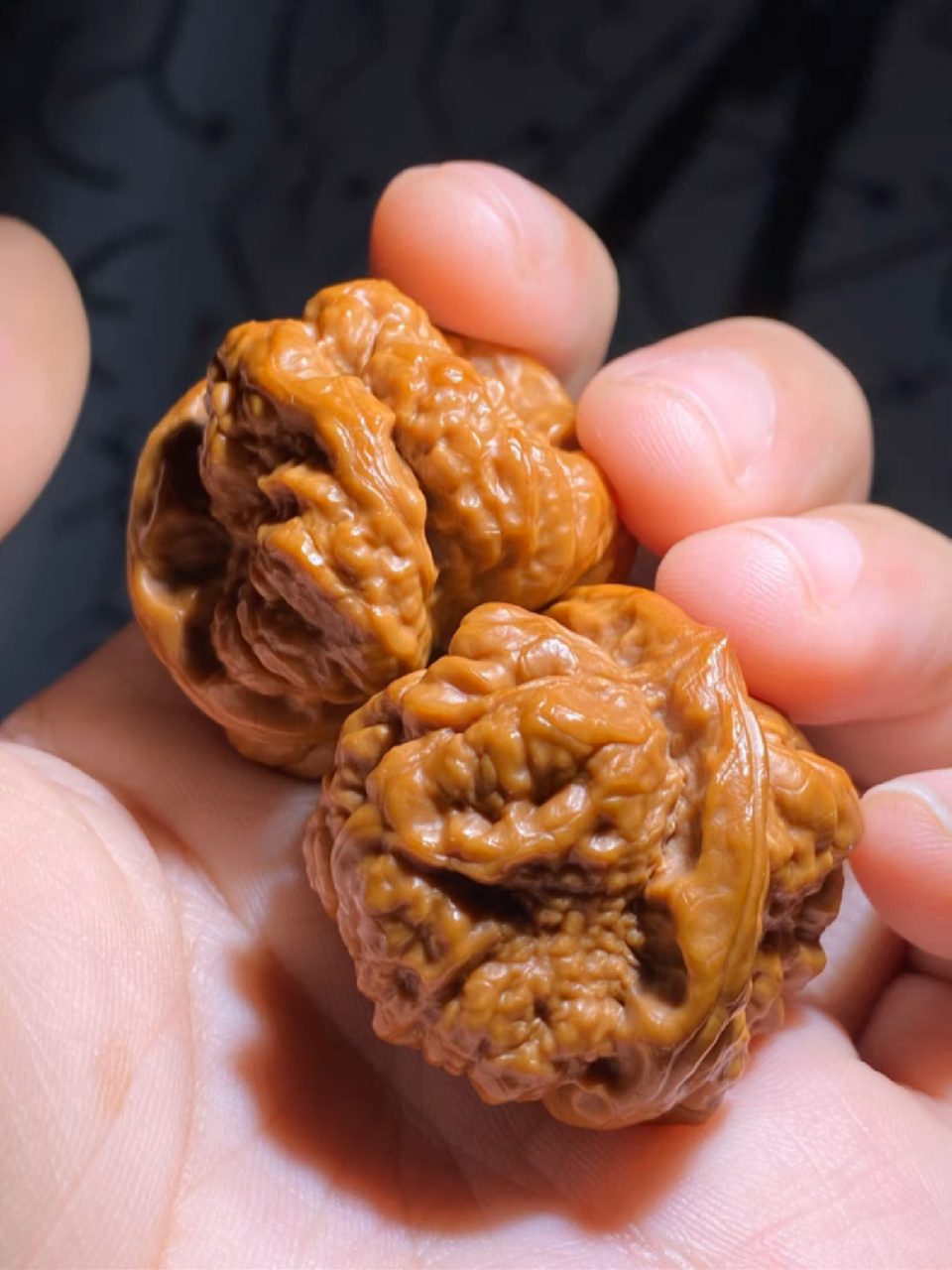 文玩核桃蛤蟆头介绍9215挑选攻略93干货 但凡文玩核桃有蟾形