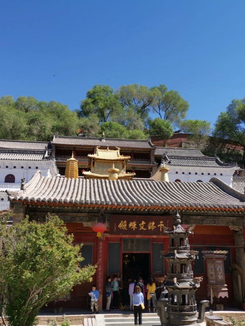 显通寺,五台山第一座佛教寺院 始建于东汉,公元68年.