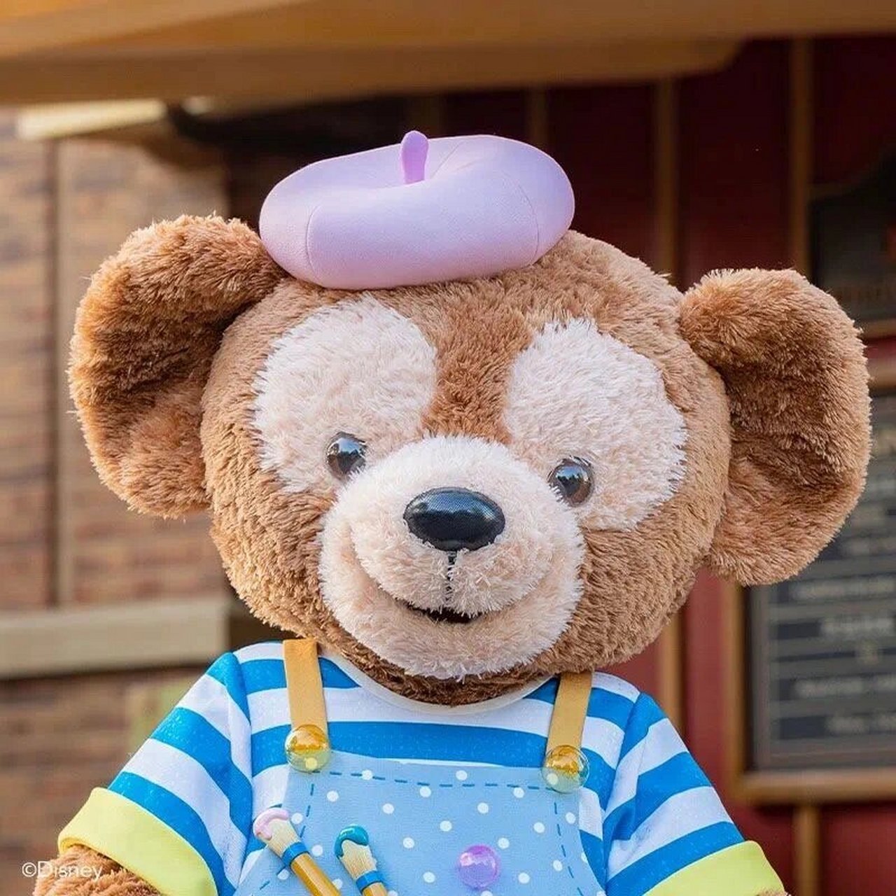 上海迪士尼官方推出夏日头像 达菲和朋友们  