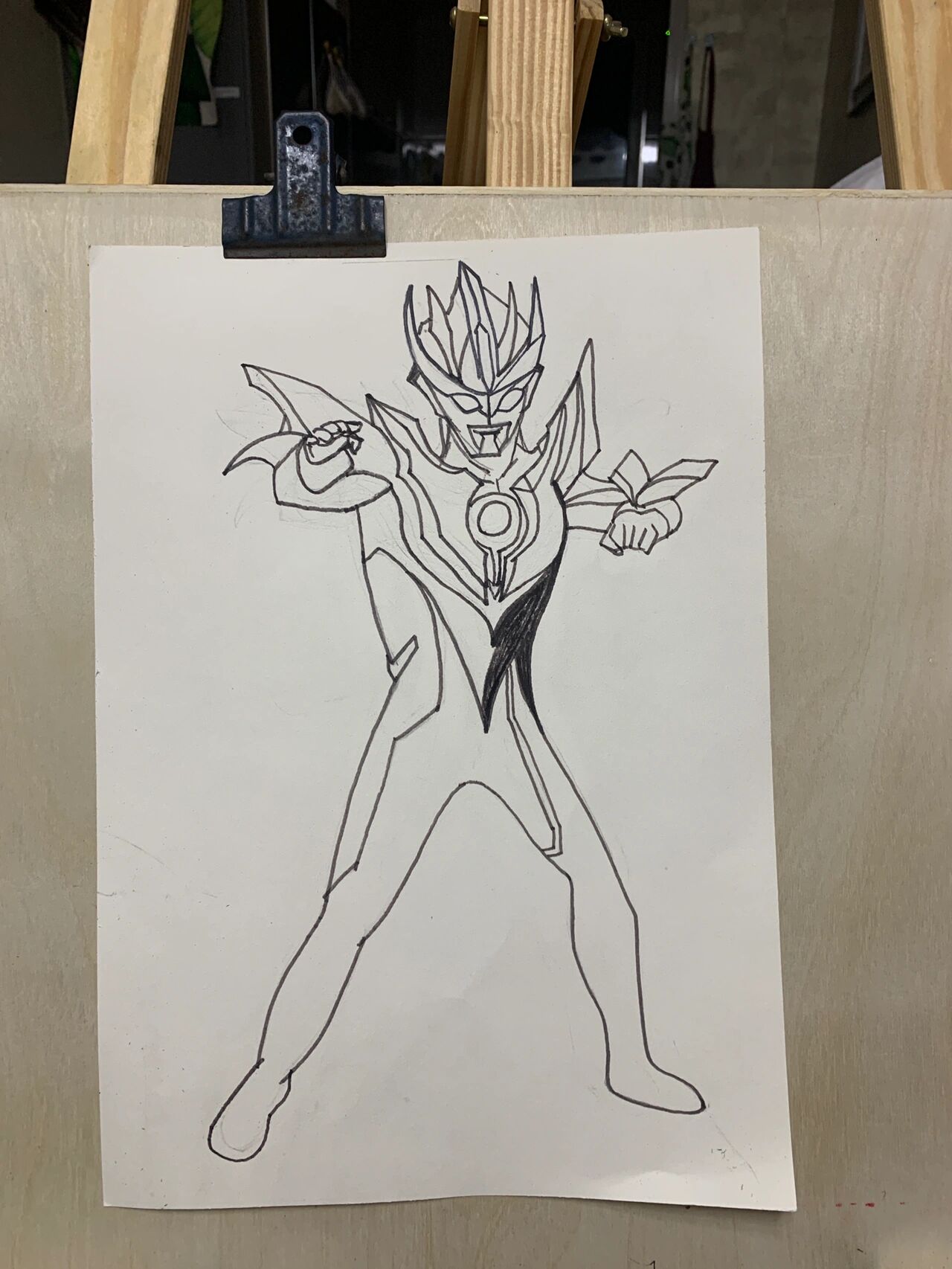 简笔画|银河奥特曼