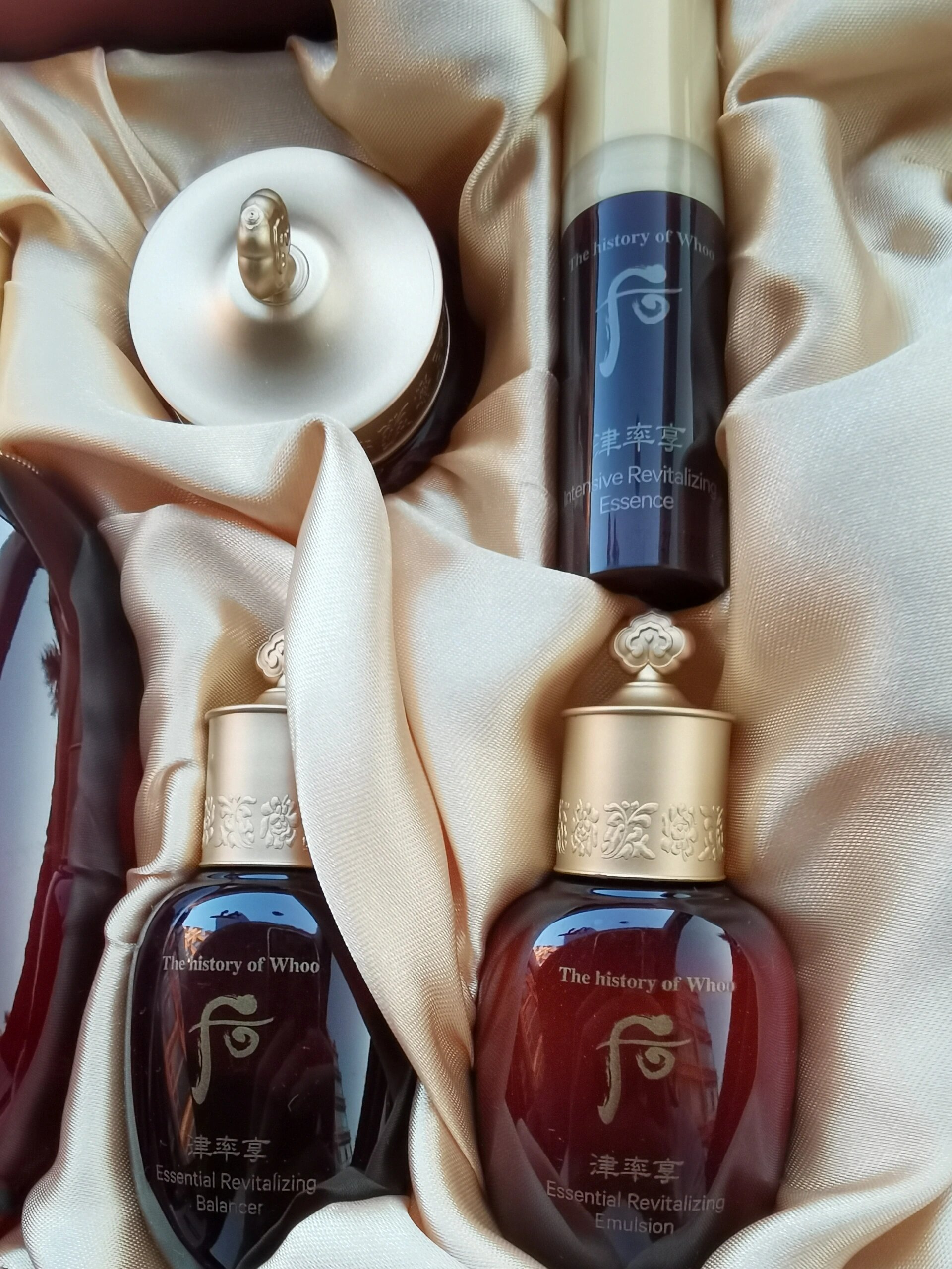 后津率享套盒真假辨别 姐妹们,延吉韩妆店购入后津率享水乳套盒,自己