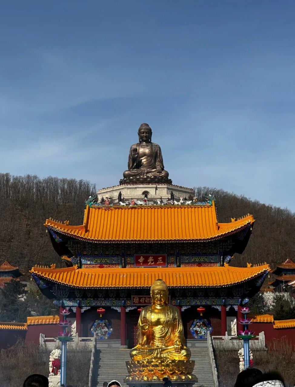 10三日面向全女性免费开放 金鼎大佛坐落于吉林省敦化市六鼎山国家
