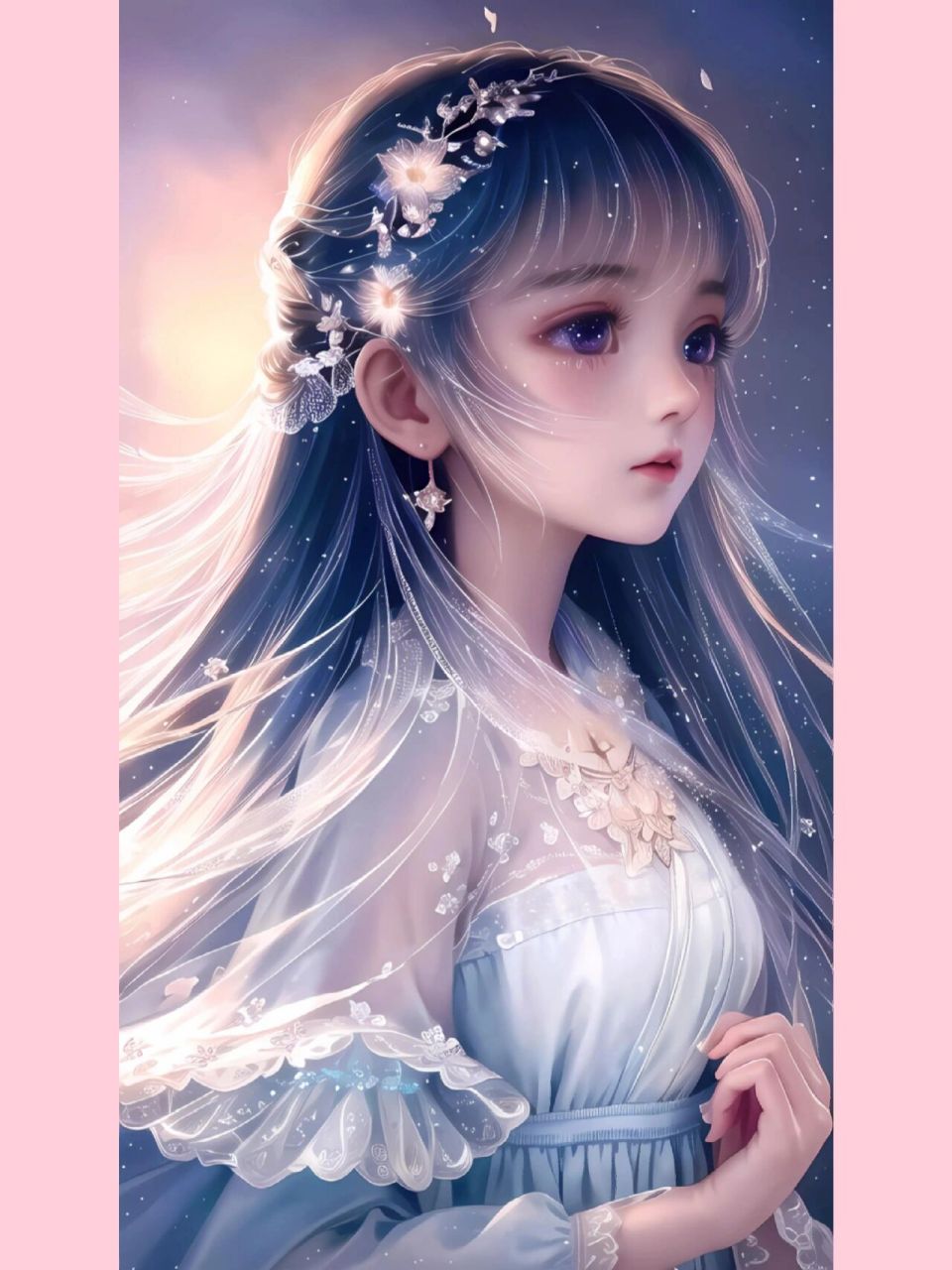 这一组我敢肯定有很多人喜欢!无界ai生成,有仙气的小公主!