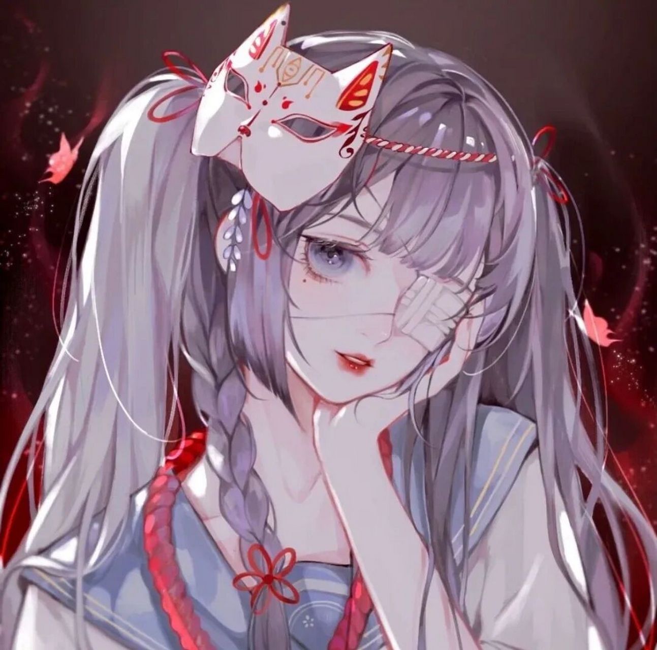 冷艳暗系女生头像丨不以爱之名 #女生头像#冷艳#暗系      不以爱之名