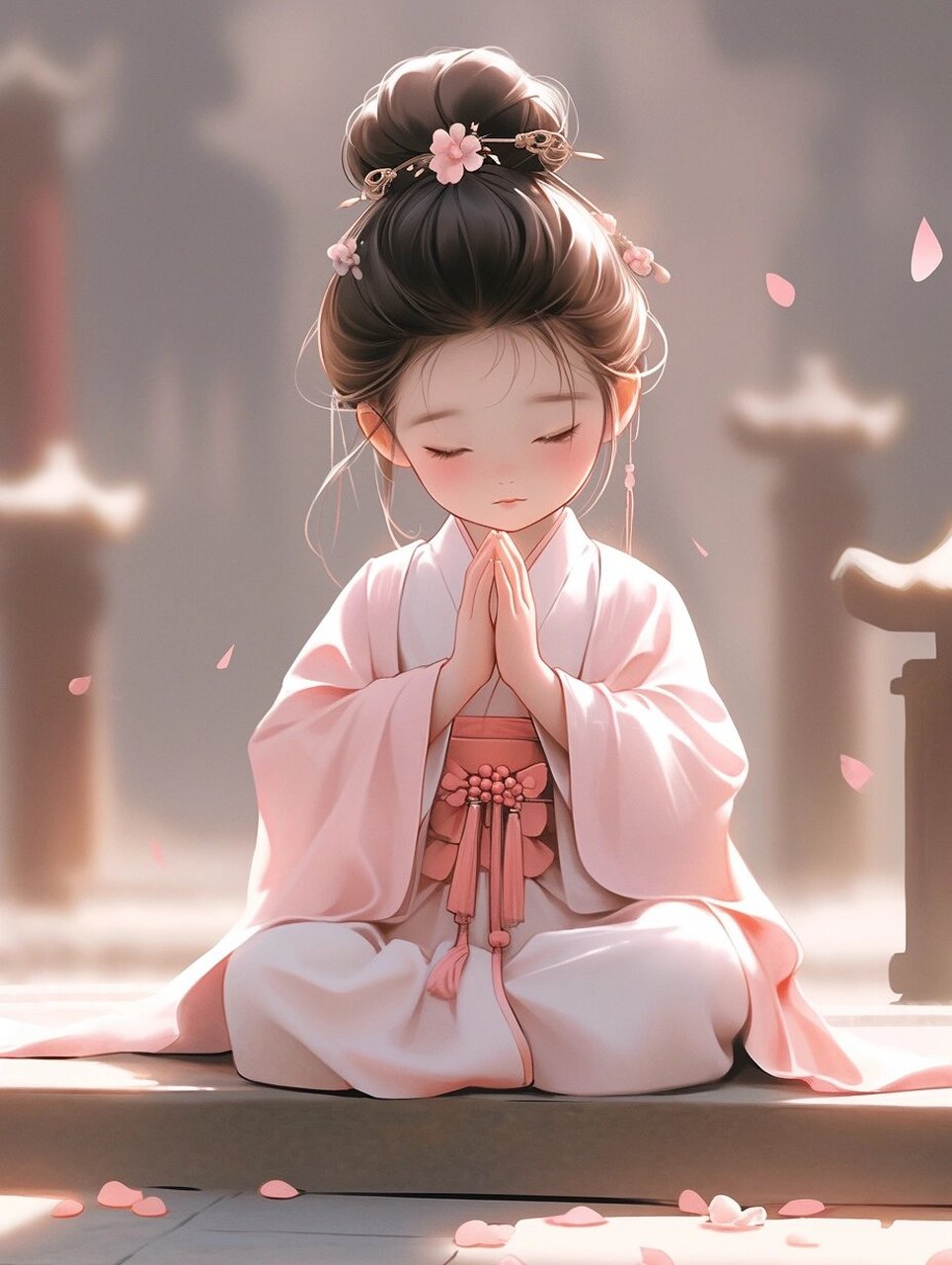 古风头像||冥想·佛系女孩97