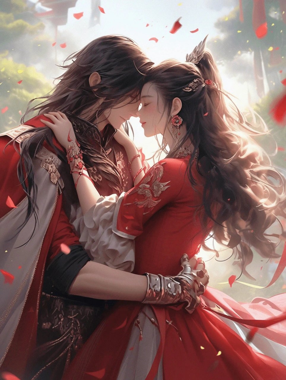 齁甜巨宠|古风情侣头像壁纸 七夕执子之手 一生幸福同走