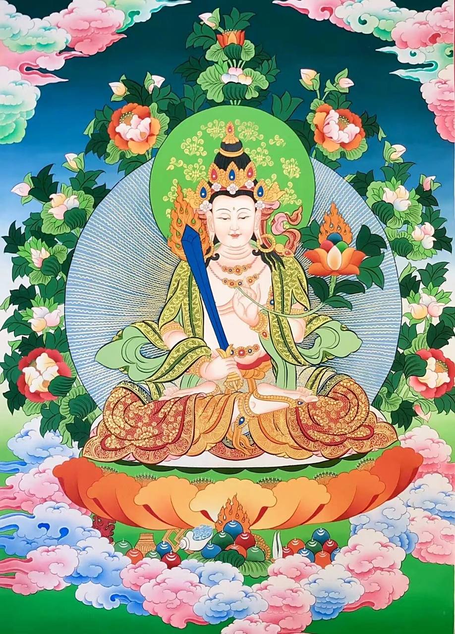 【虚空藏菩萨】 风风雨雨自己走,坎坎坷河自己渡,无味无畏也无谓.