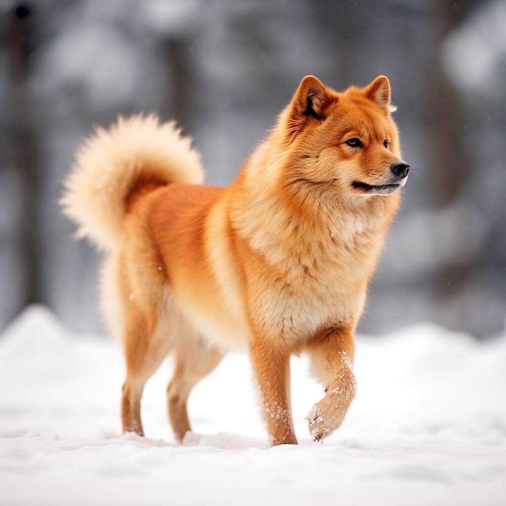 芬兰狐狸犬 finnish spitz 96 芬兰狐狸犬,这是一种来自六万湖之国