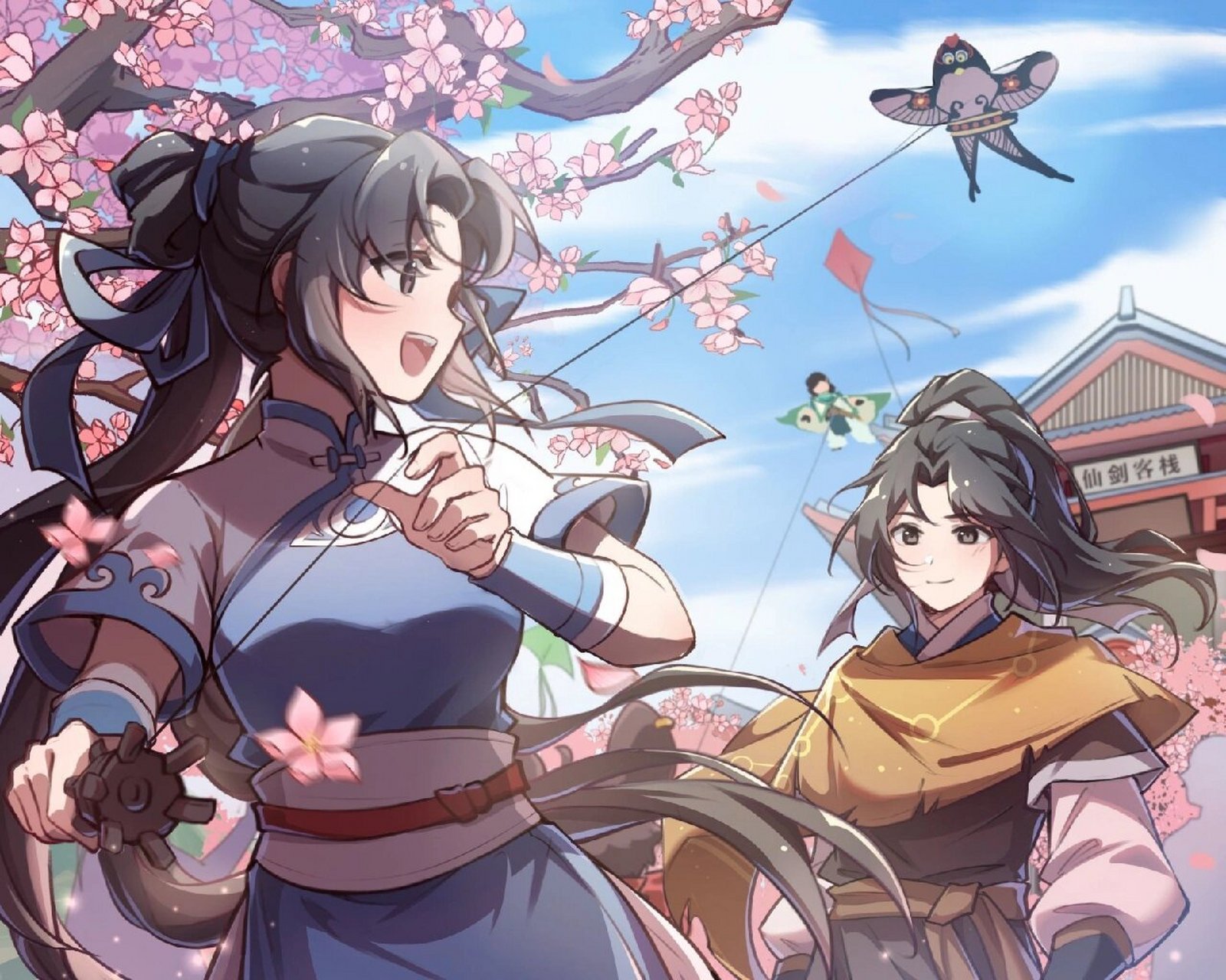 李逍遥和赵灵儿 "逍遥哥哥你要带我去哪?