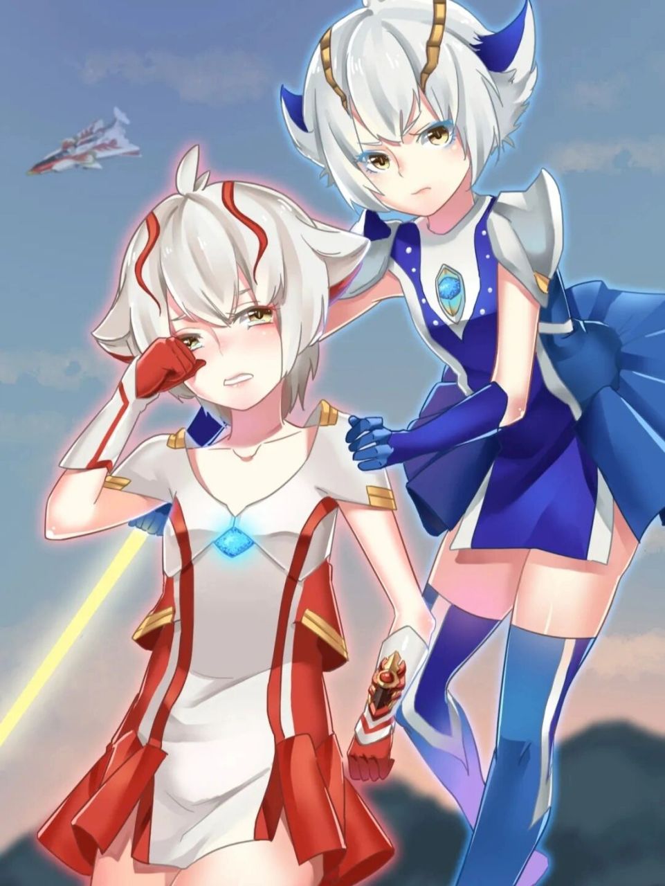 奥特曼壁纸 | 第25弹:奥特曼娘化系列(2)