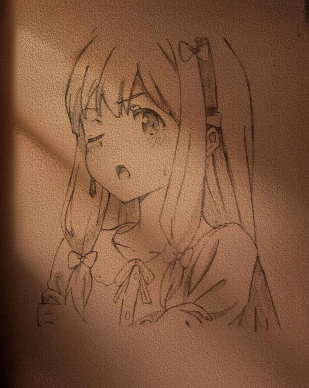 简单的动漫人物,一起来画吧!    #和泉纱雾