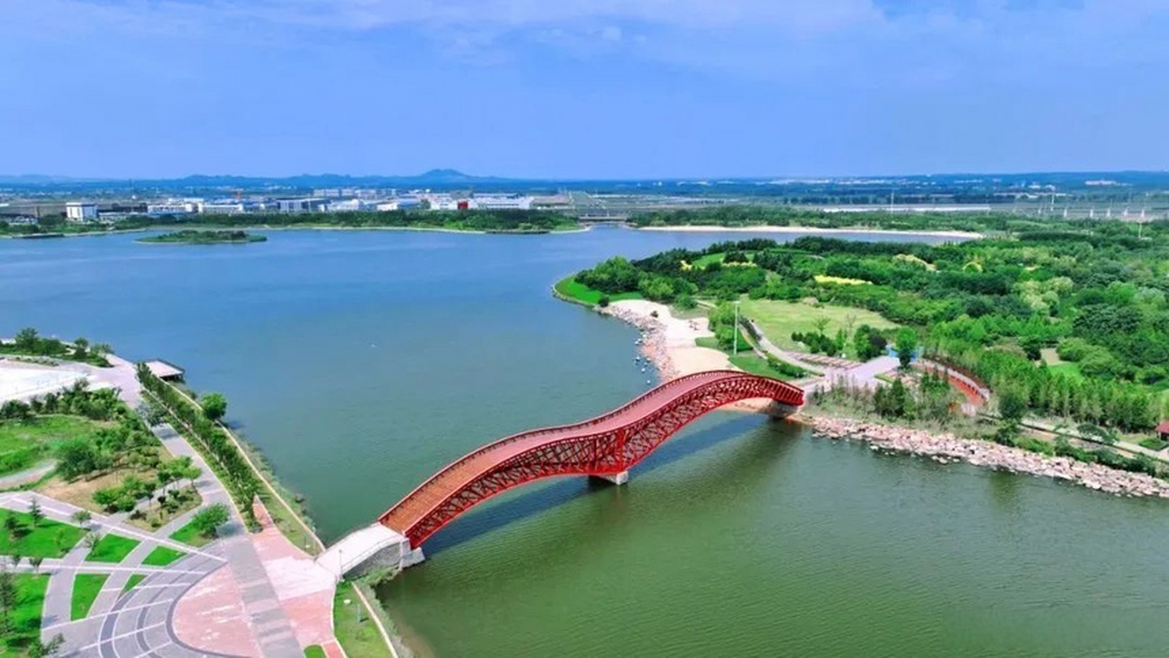 东亚文化之都# 2023 | 青岛秋景如画,出行正当时  如意湖公园  作为