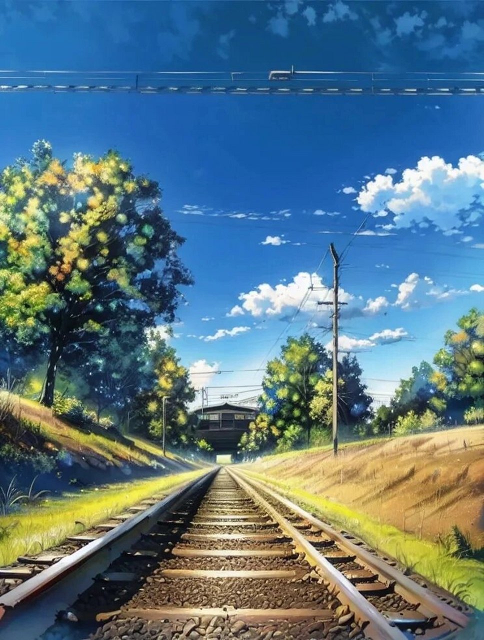 二次元风景壁纸94 让你的屏幕变成动漫世 飘落樱花的梦境中, 静坐