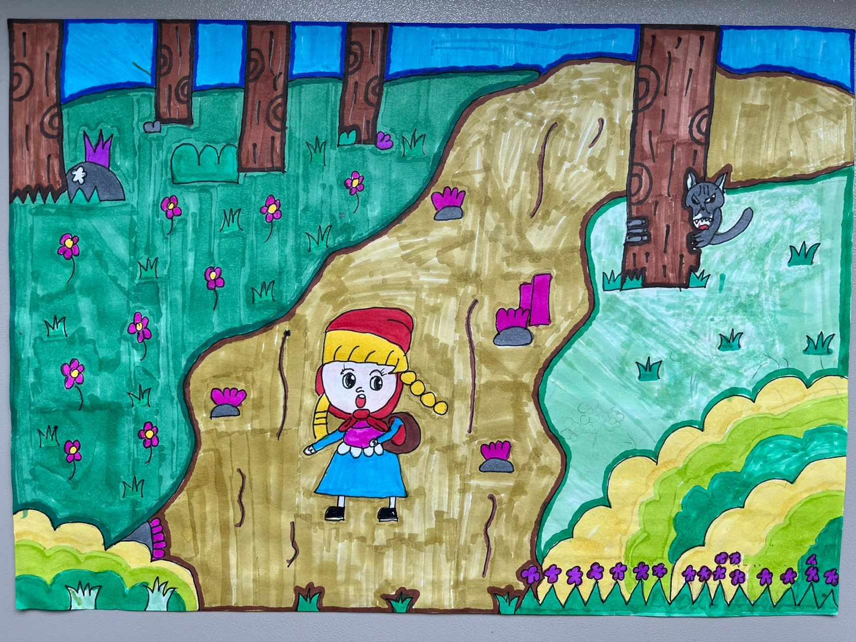三年级 画童话——《格林童话