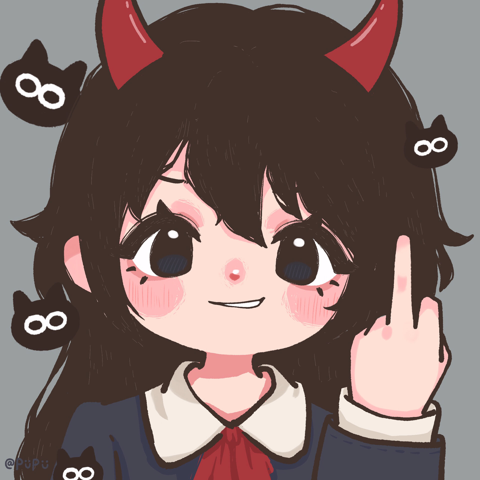 "头像分享"国际友好手势