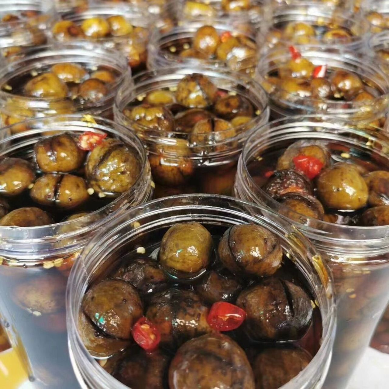 儿时味道 老传统腌制银捻果 秘制仁面果～独家秘制口味～ 越来越多