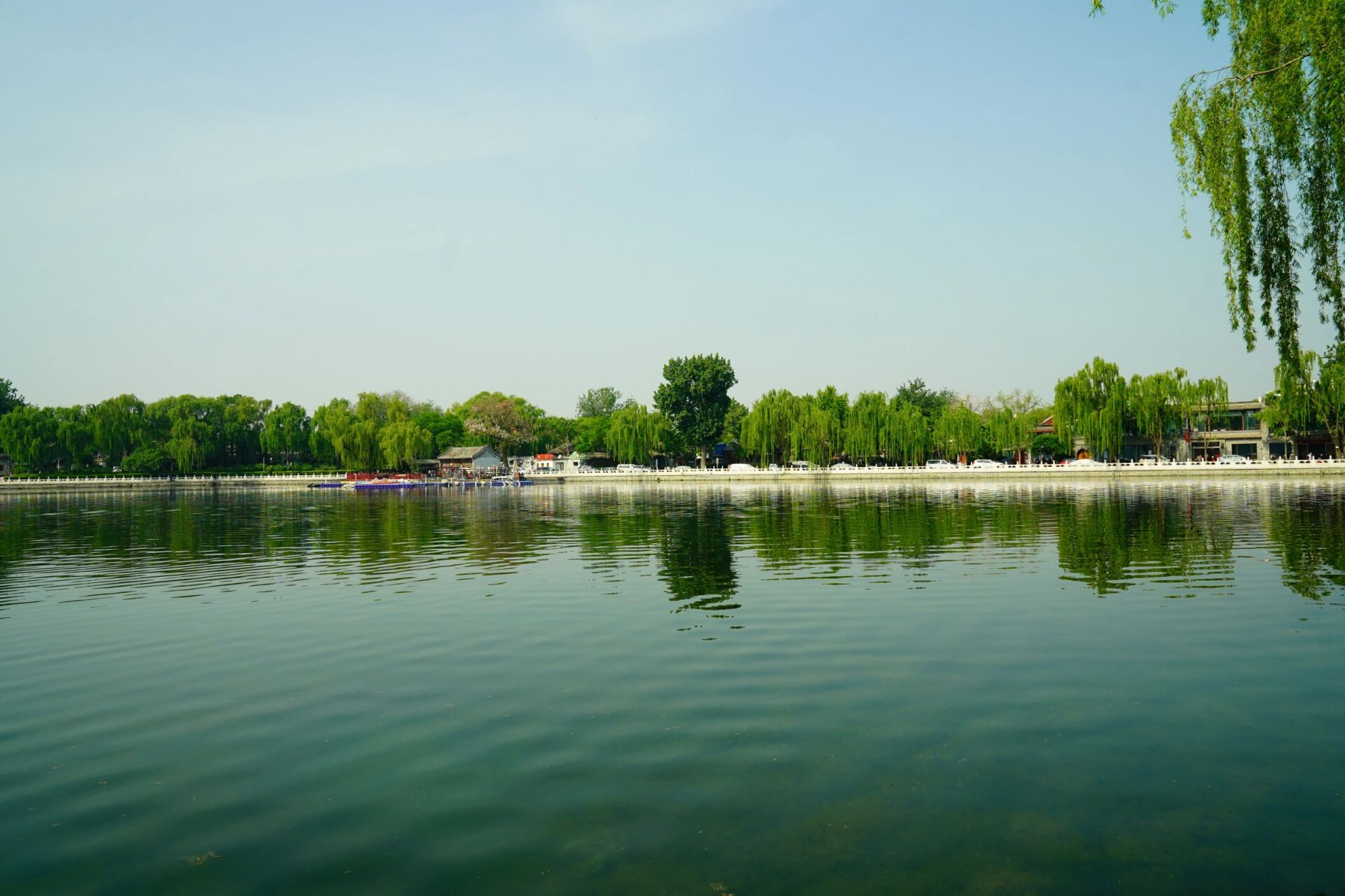 北京西城区什刹海景区~ 什刹海,是北京市历史文化旅游风景区,北京市