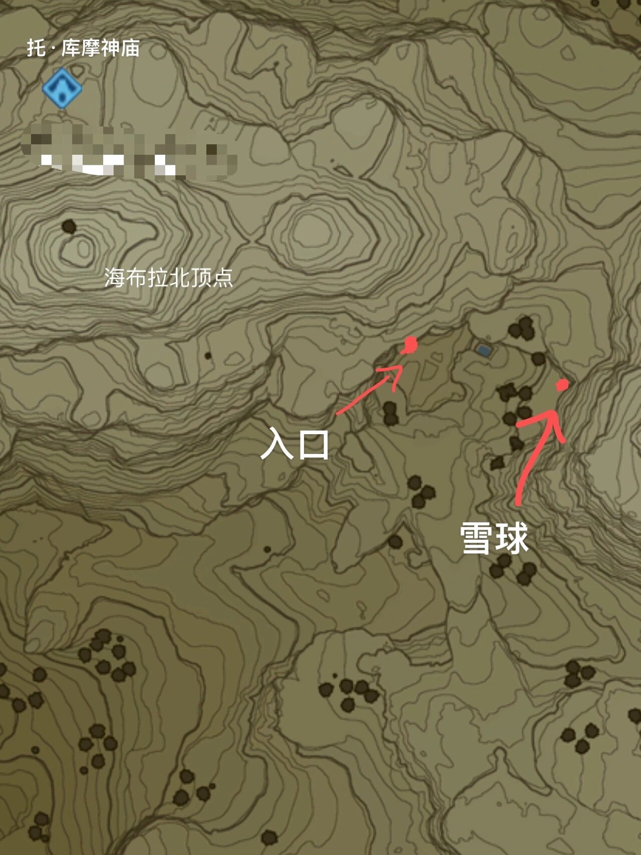 藏在山洞里的神庙……海布拉地区 比隆雪原的妙斯·希诺神庙(高耸入云