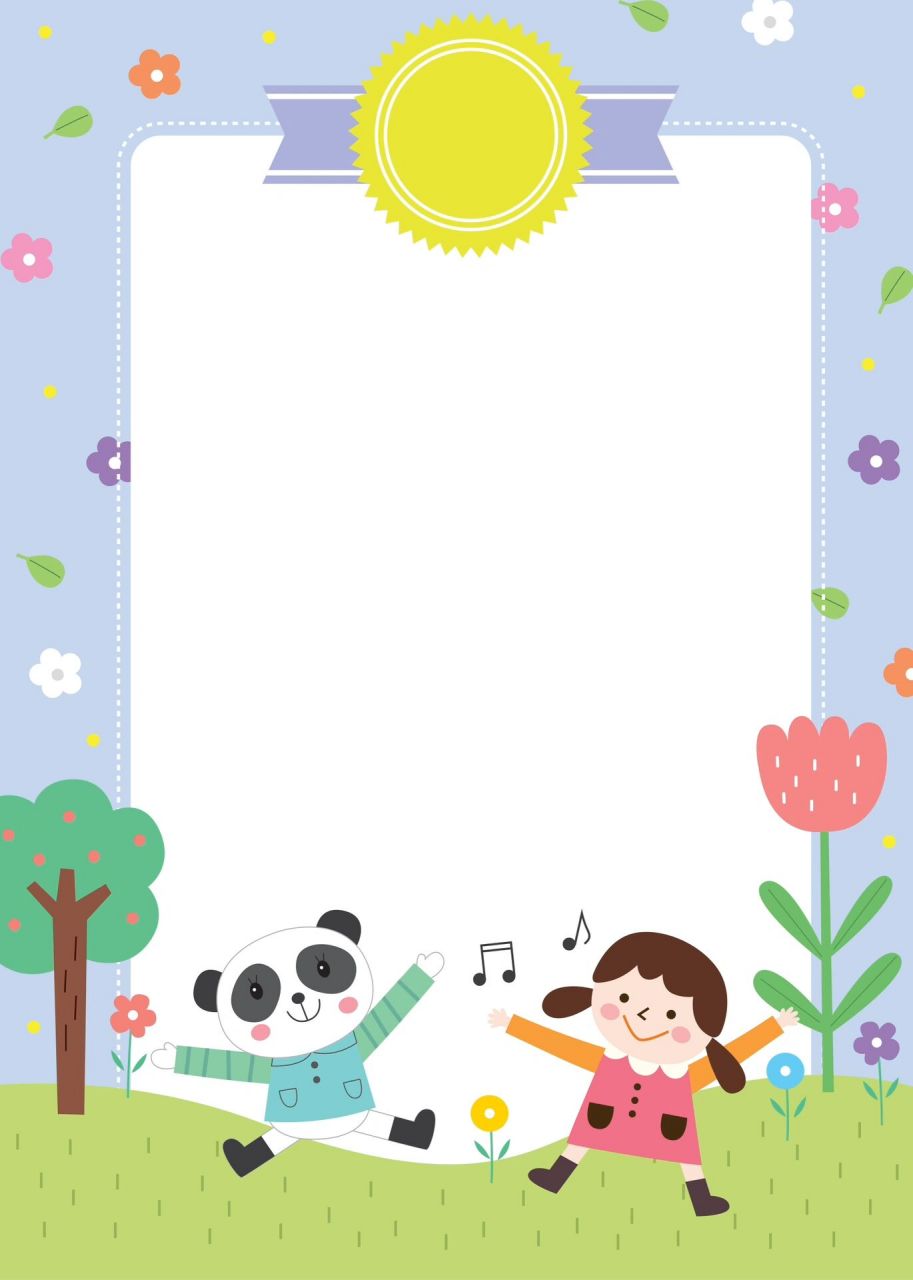 幼儿园卡通海报分享!