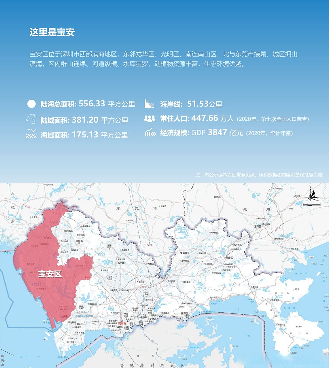 深圳市宝安区国土空间分区规划(2021—2035年)(草案)公示.