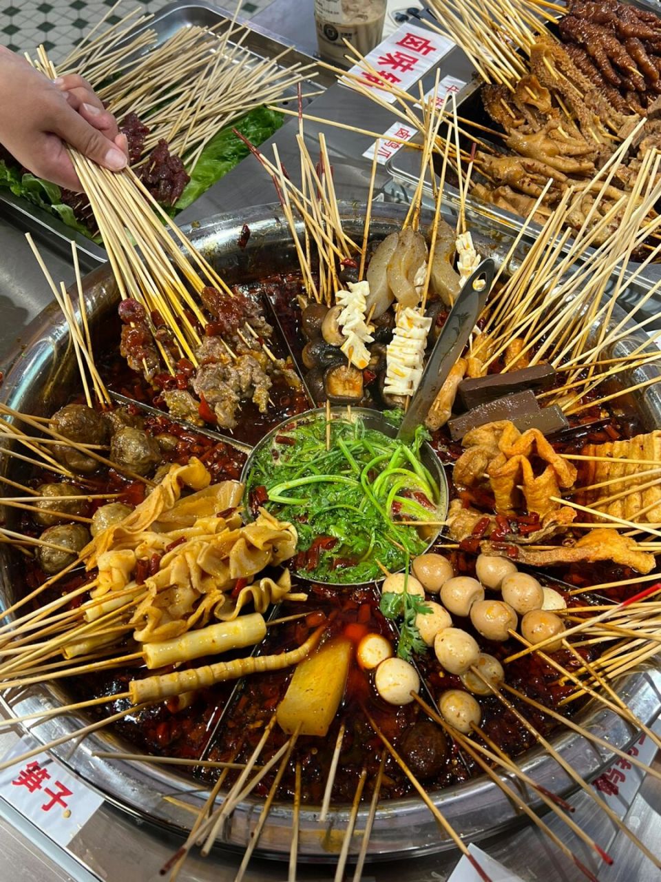 连吃了三天了0505正宗的益阳麻辣烫 个人真心觉得是目前吃到的